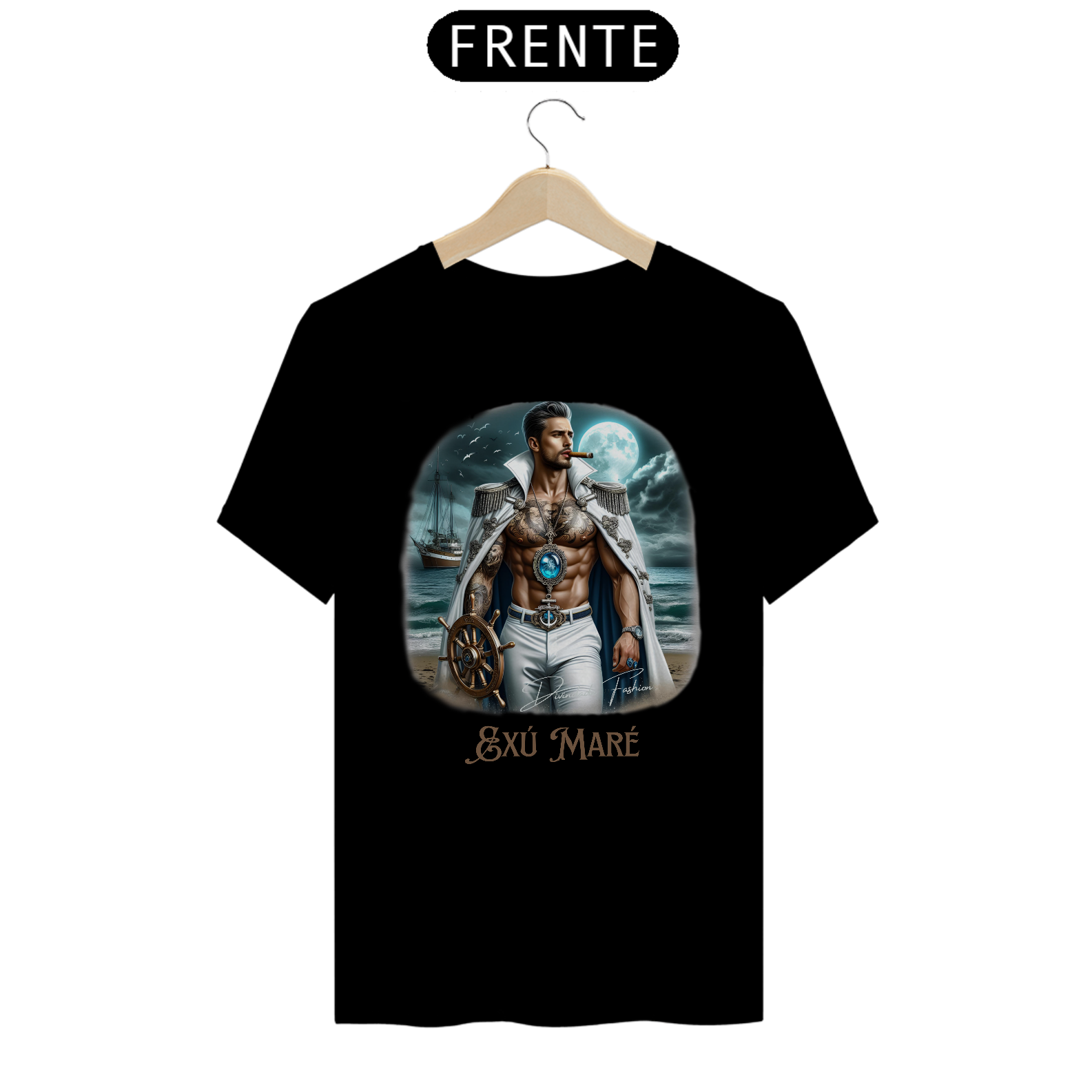 Nome do produto: Camiseta Exú Maré