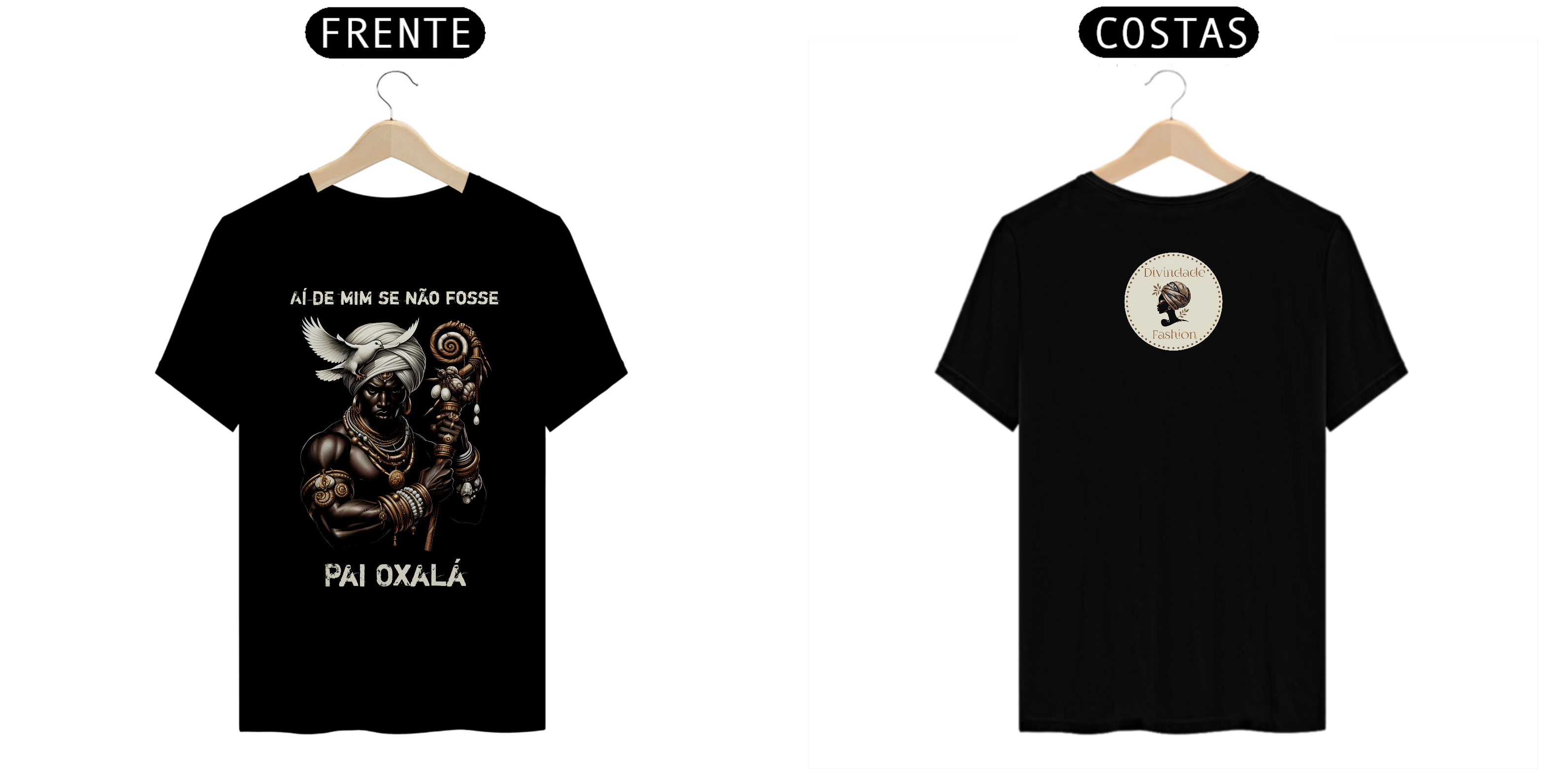 Nome do produto: Camiseta Pai Oxalá