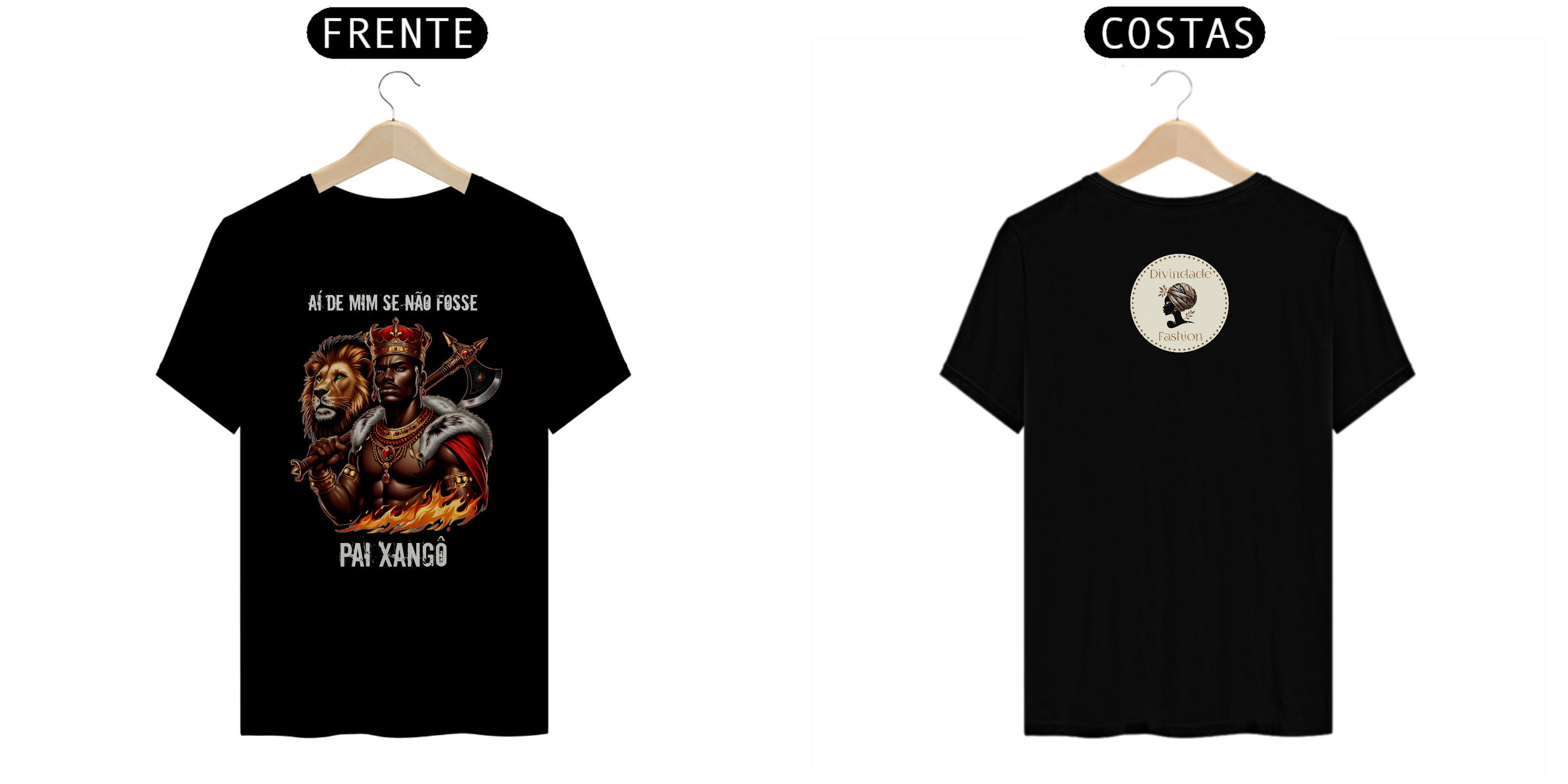 Nome do produto: Camiseta Pai Xangô