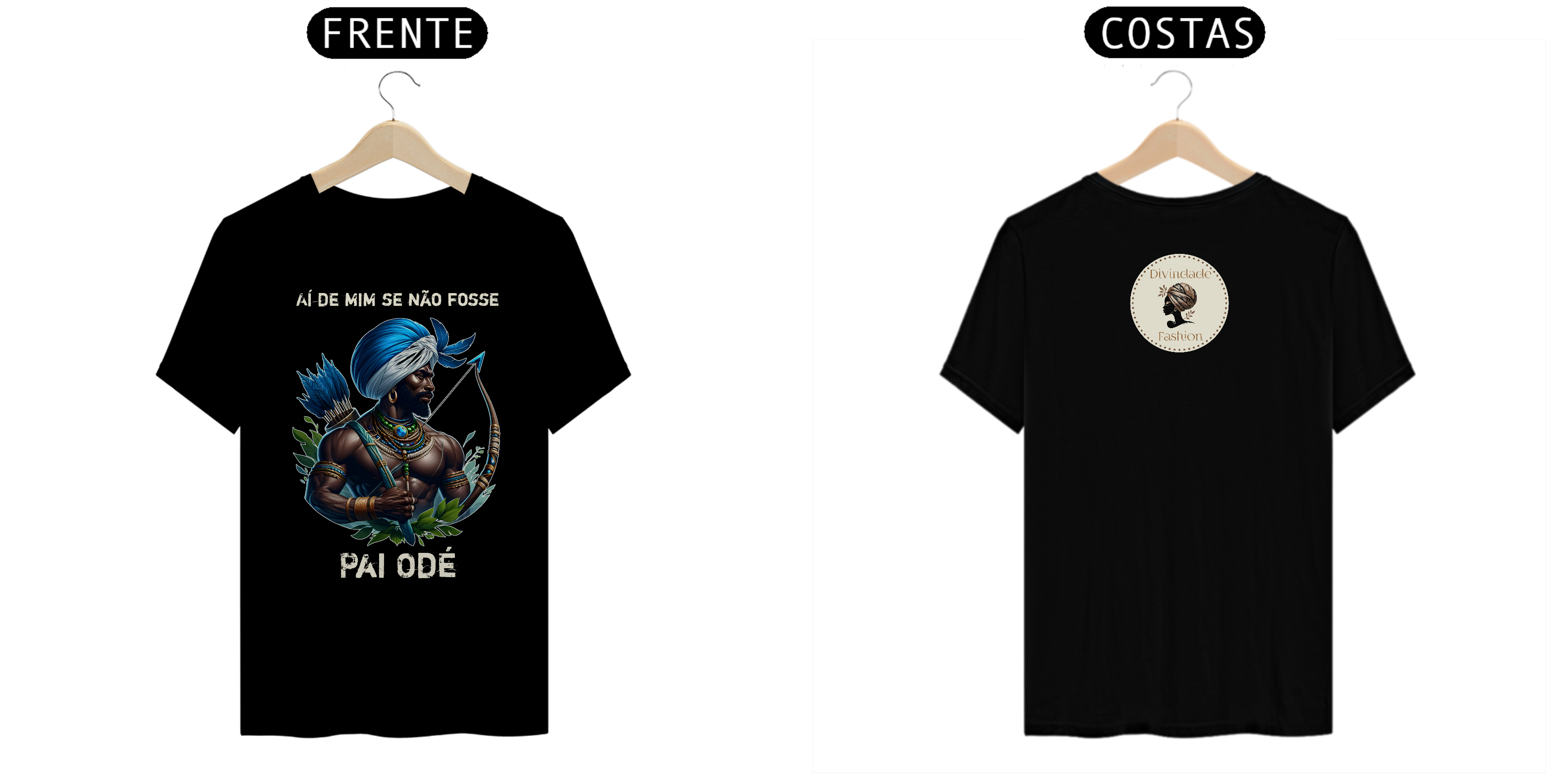 Nome do produto: Camiseta Pai Odé