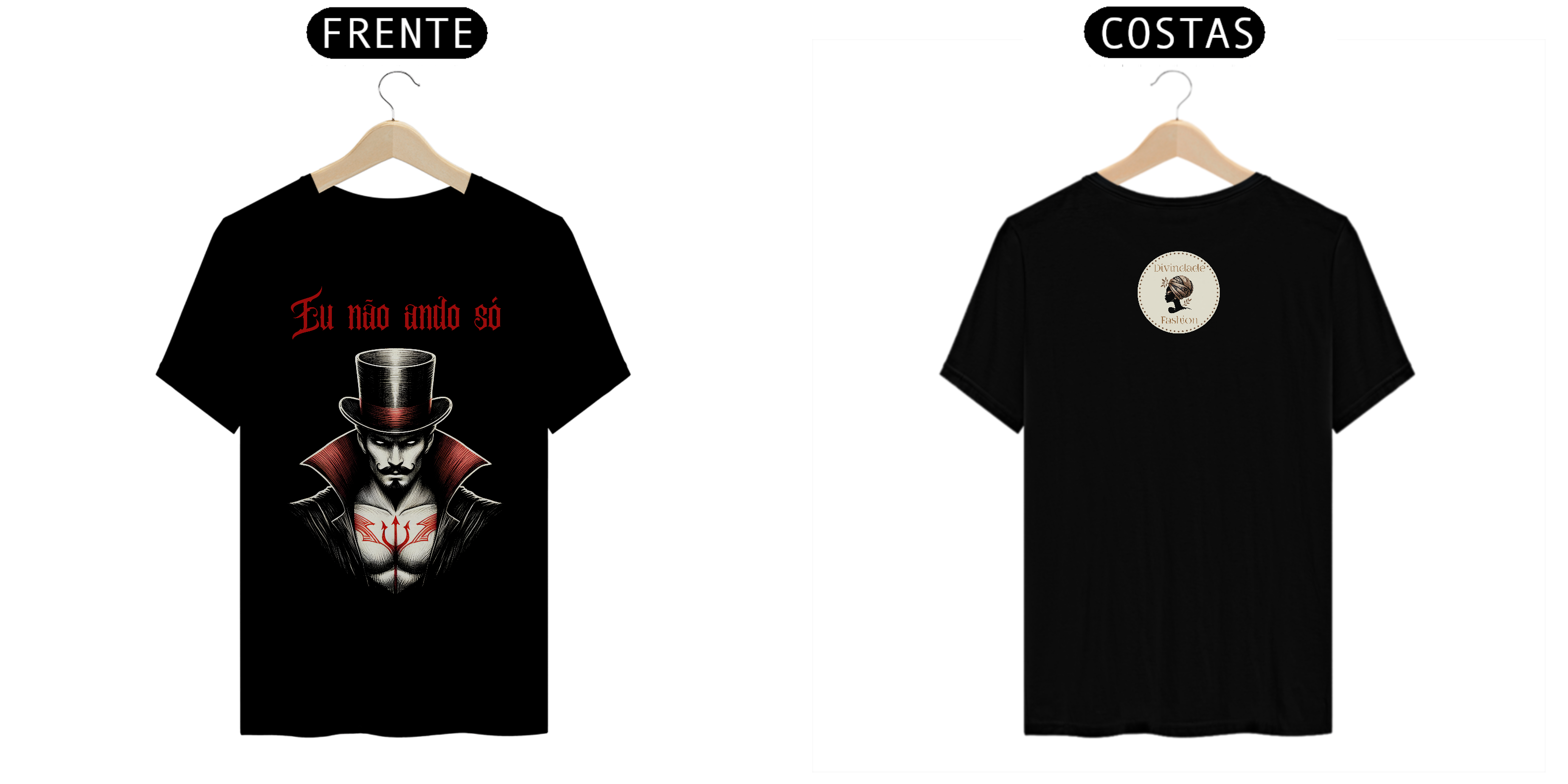 Nome do produto: Camiseta Exú