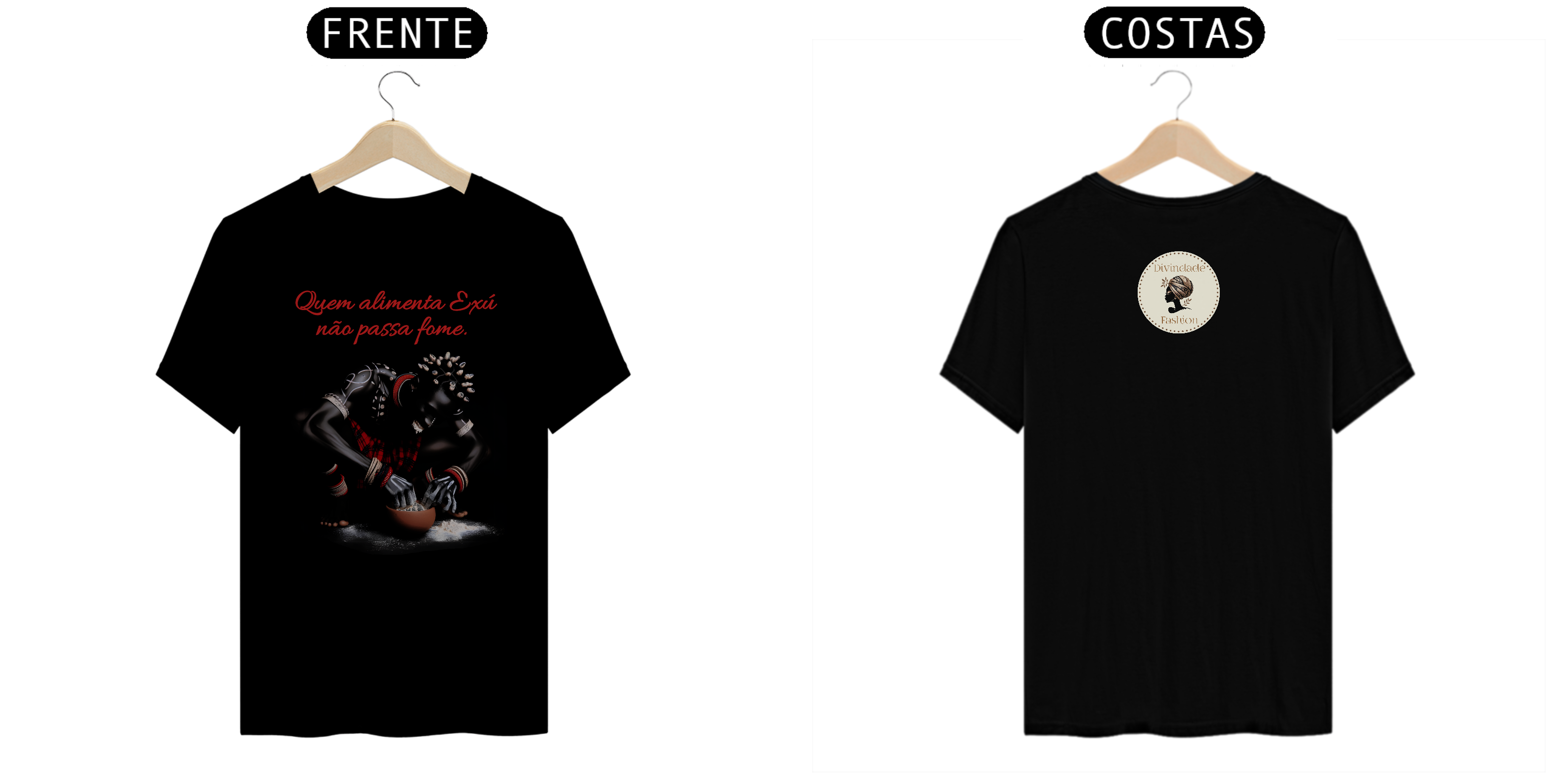 Nome do produto: Camiseta Exú