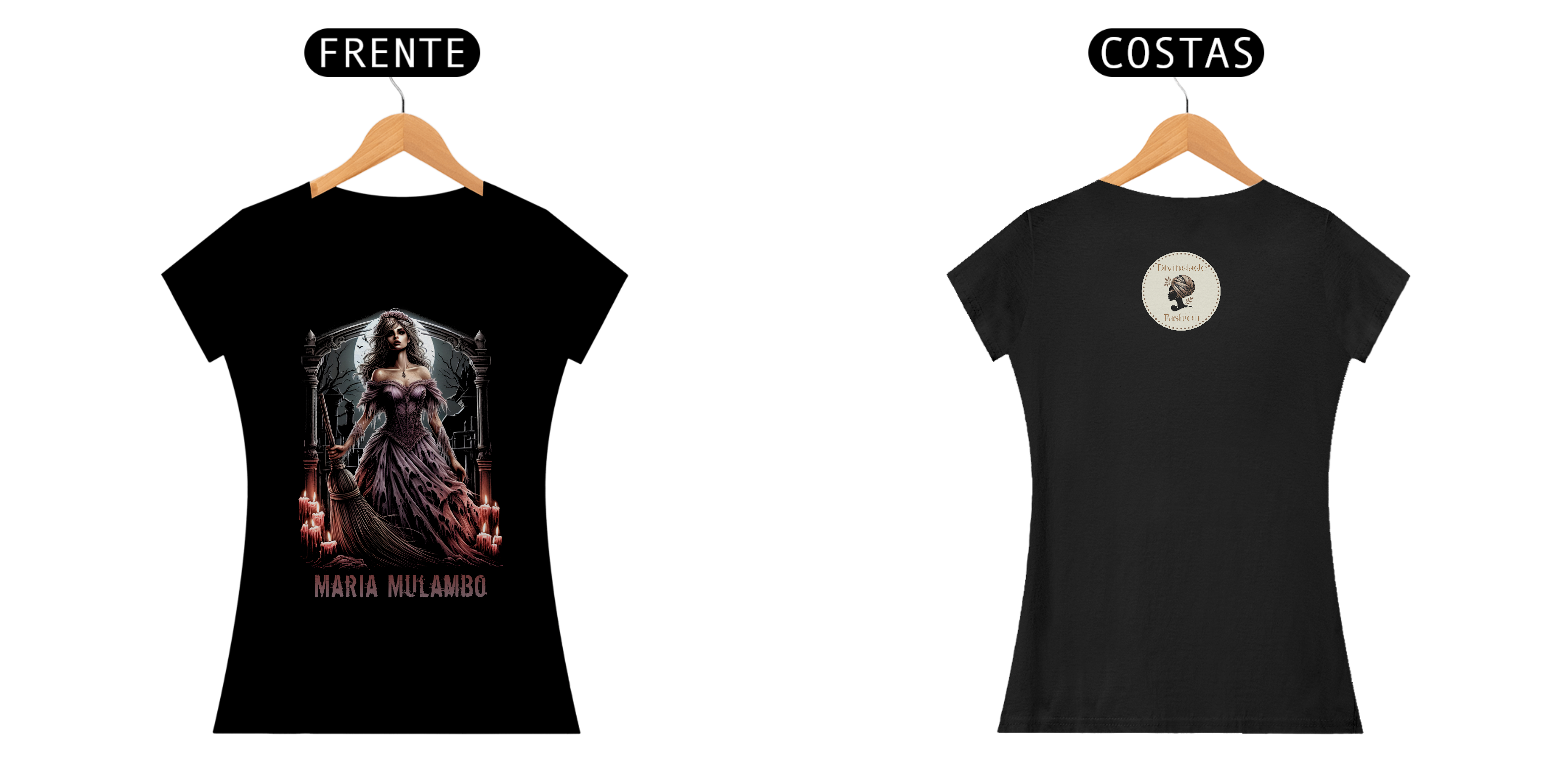 Nome do produto: Camiseta Maria Mulambo