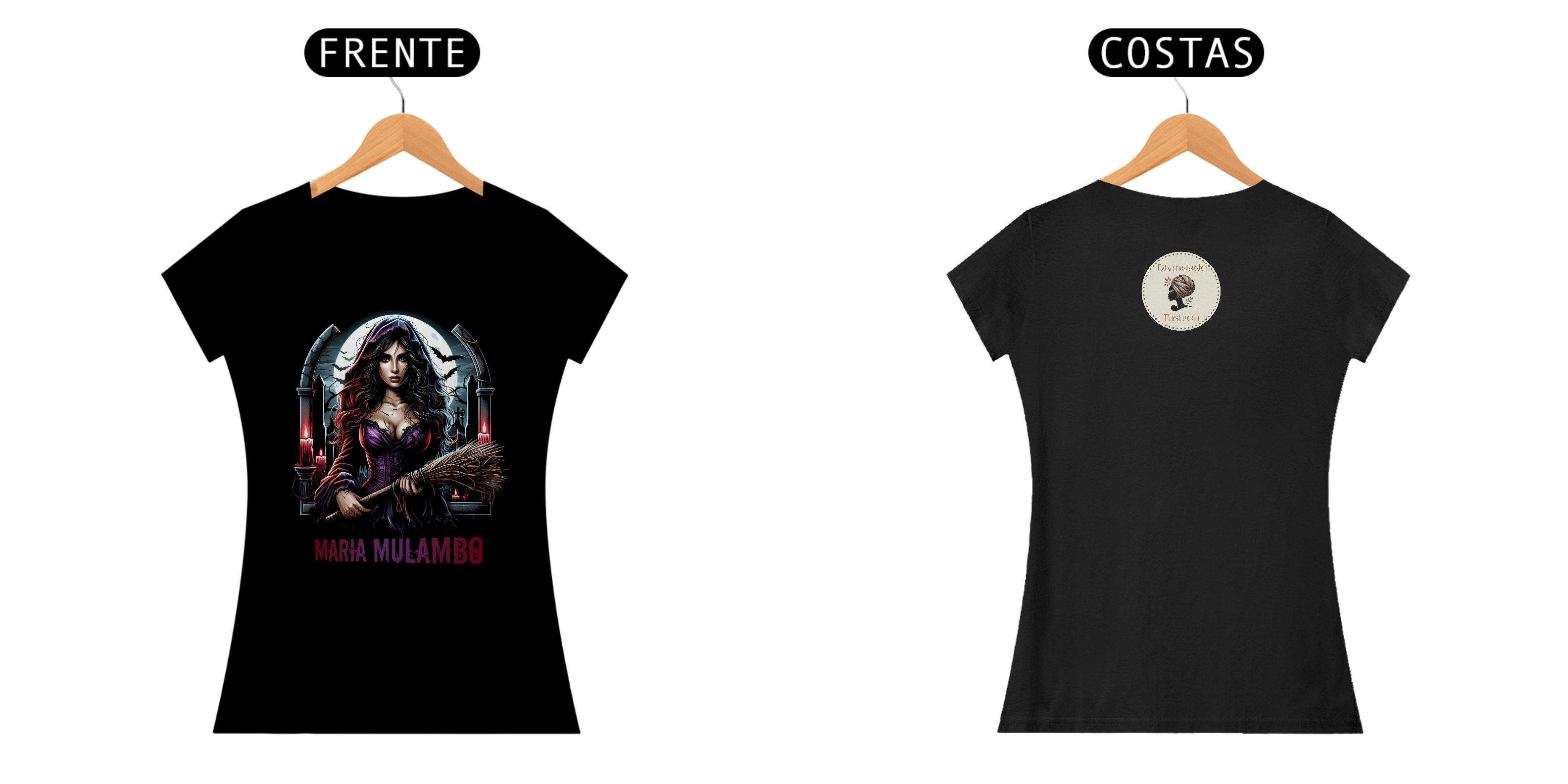 Nome do produto: Camiseta Maria Mulambo