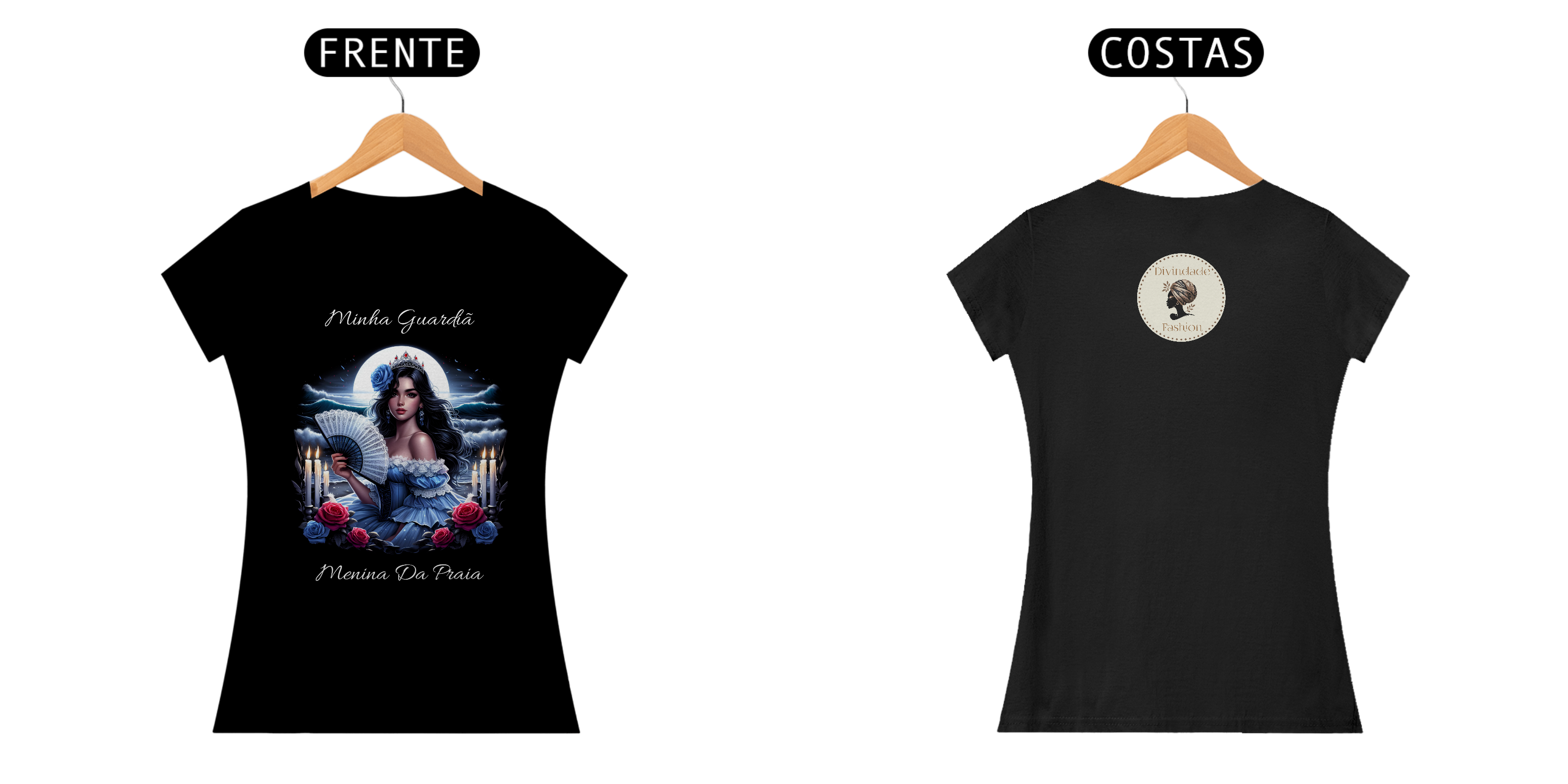 Nome do produto: Camiseta Menina da Praia