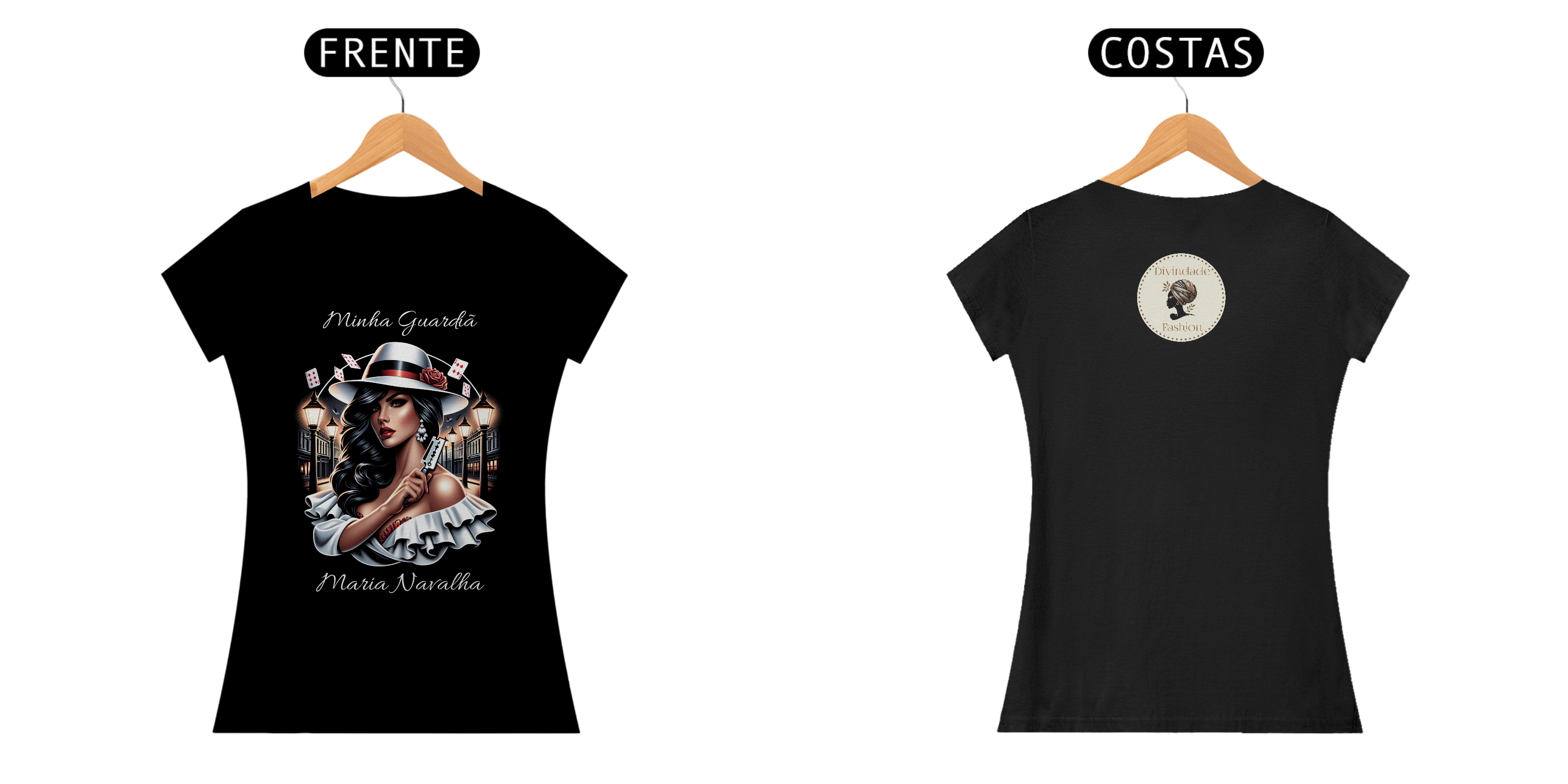 Nome do produto: Camiseta Maria Navalha