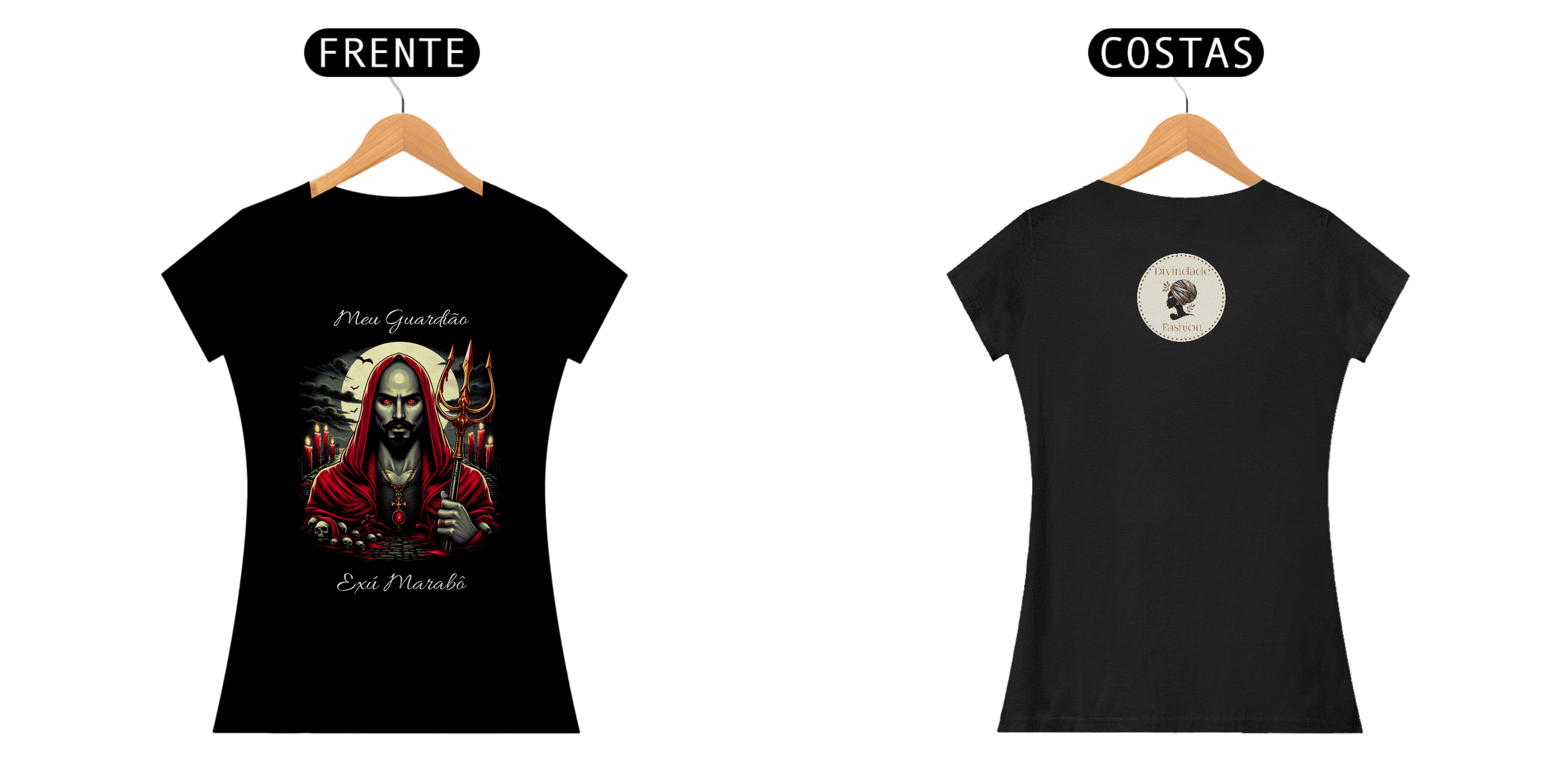 Nome do produto: Camiseta Exú Marabô