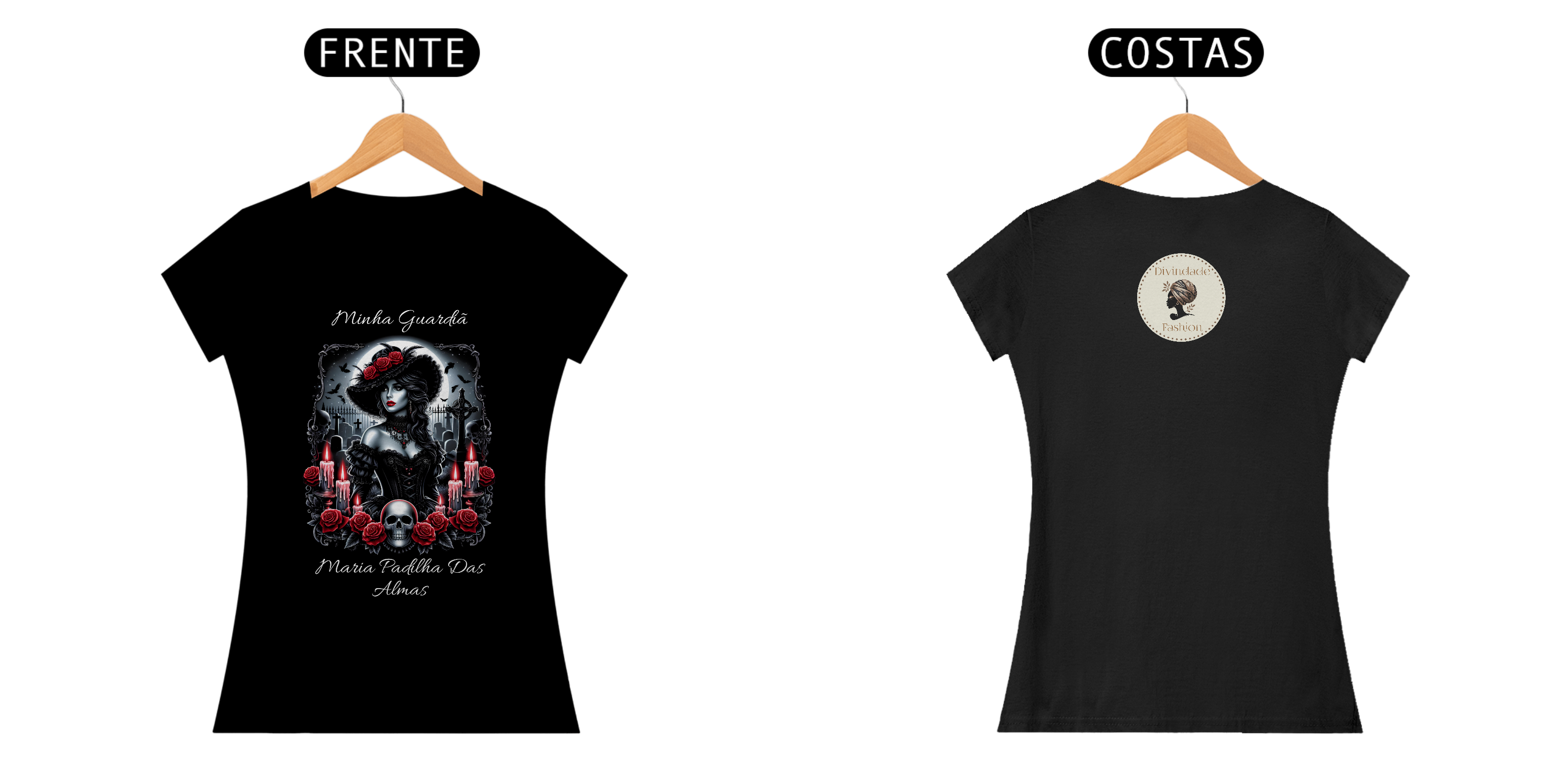 Nome do produto: Camiseta Maria Padilha Das Almas