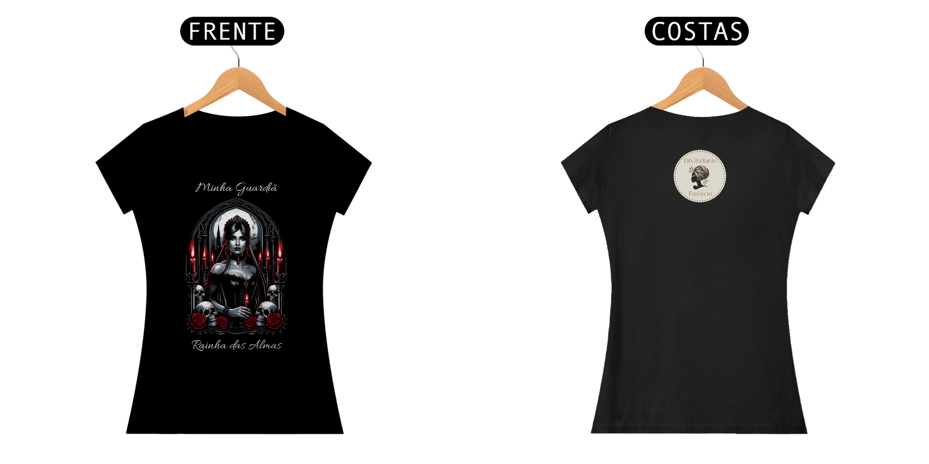 Nome do produto: Camiseta Rainha Das Almas