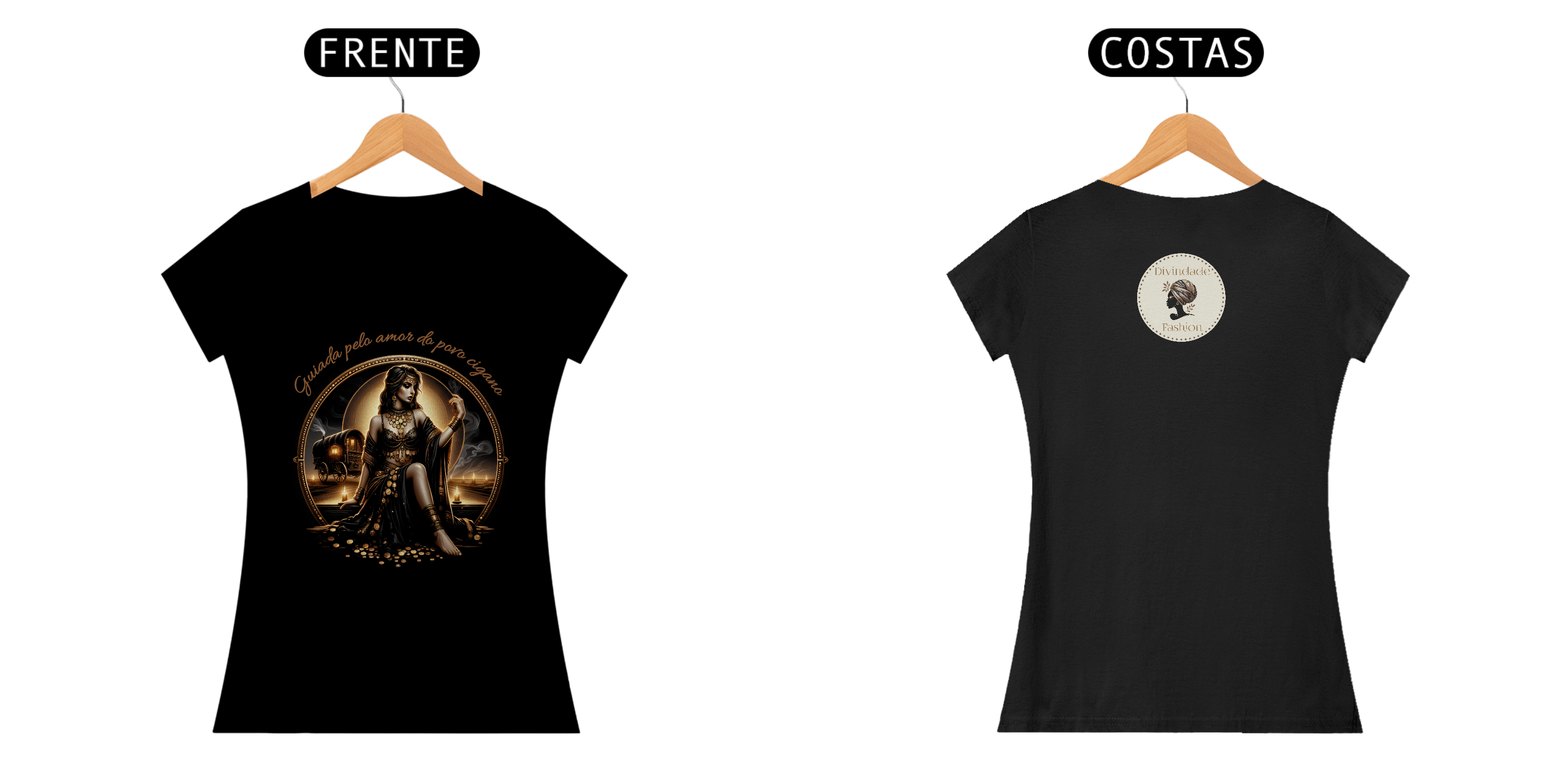 Nome do produto: Camiseta Cigana 