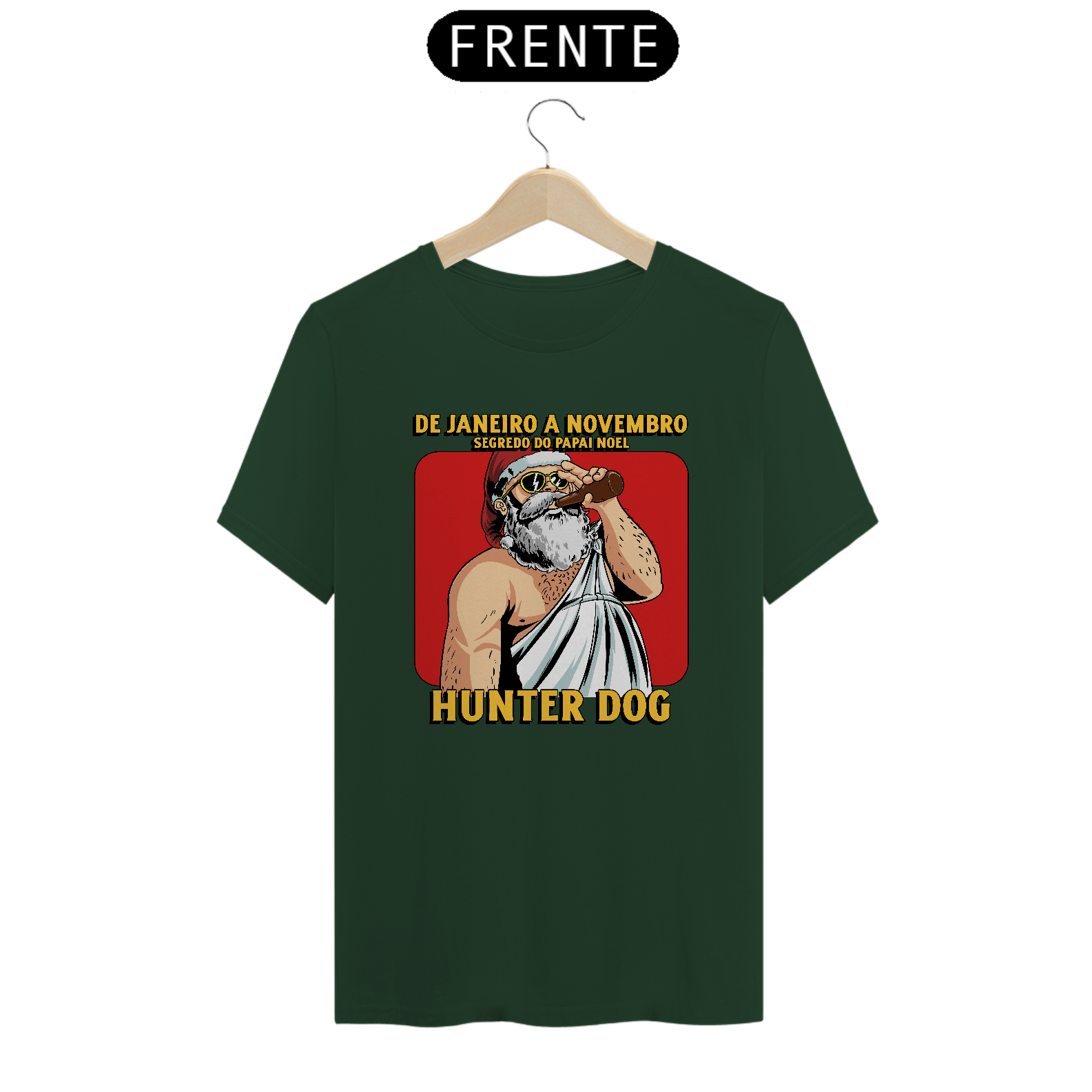 Nome do produto: CAMISETA PIMA SEGREDO DO PAPAI NOEL