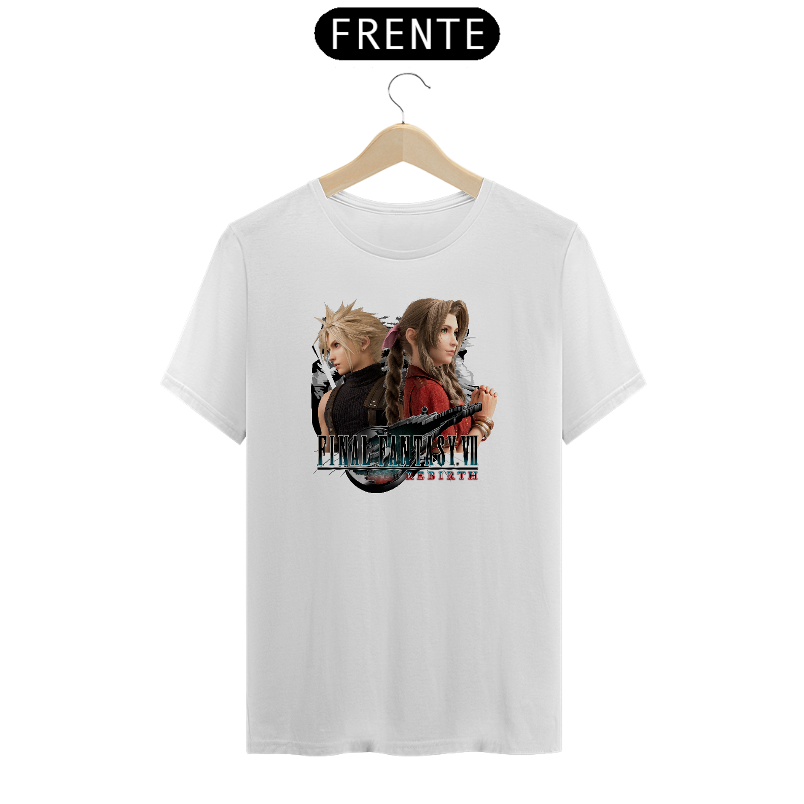 Nome do produto: CAMISA FINAL FANTASY 7 REBIRTH