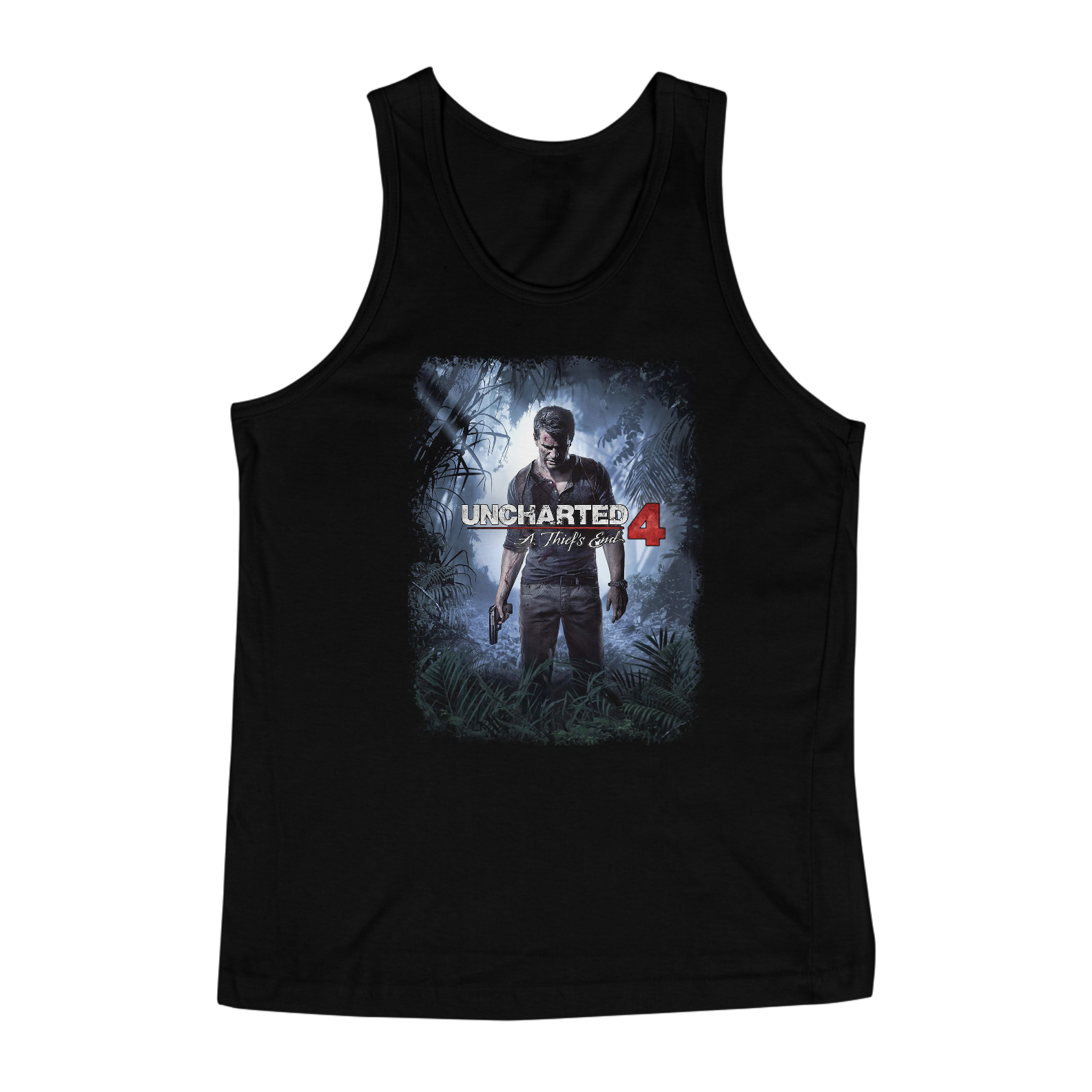 Nome do produto: REGATA PRETA UNCHARTED