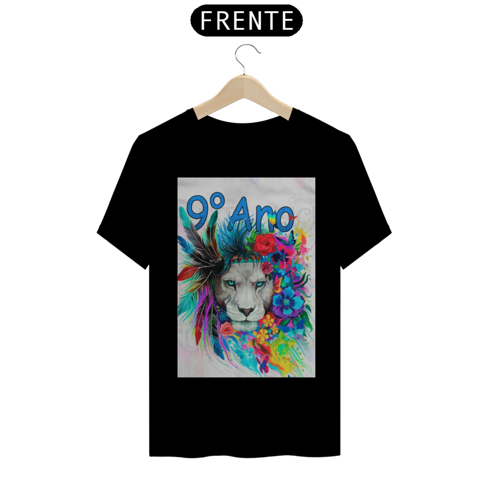 Nome do produto: Camiseta Leão 