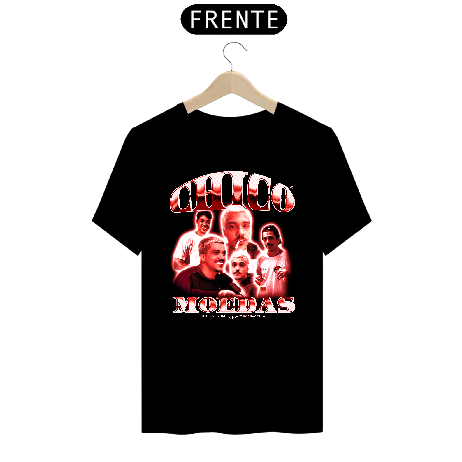 Nome do produto: CHICO MOEDAS VINTAGE T-SHIRT