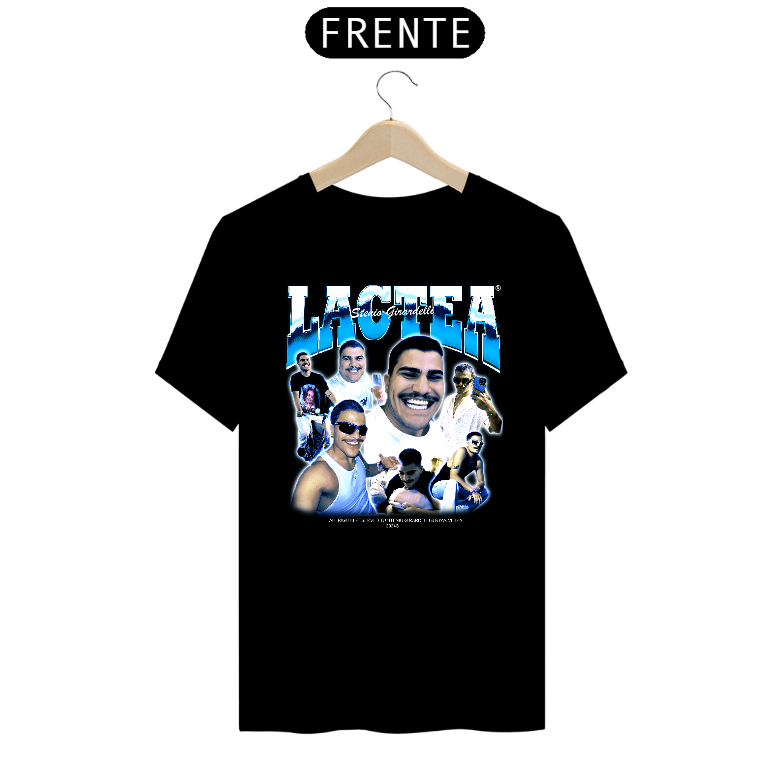 Nome do produto: LACTEA VINTAGE T-SHIRT