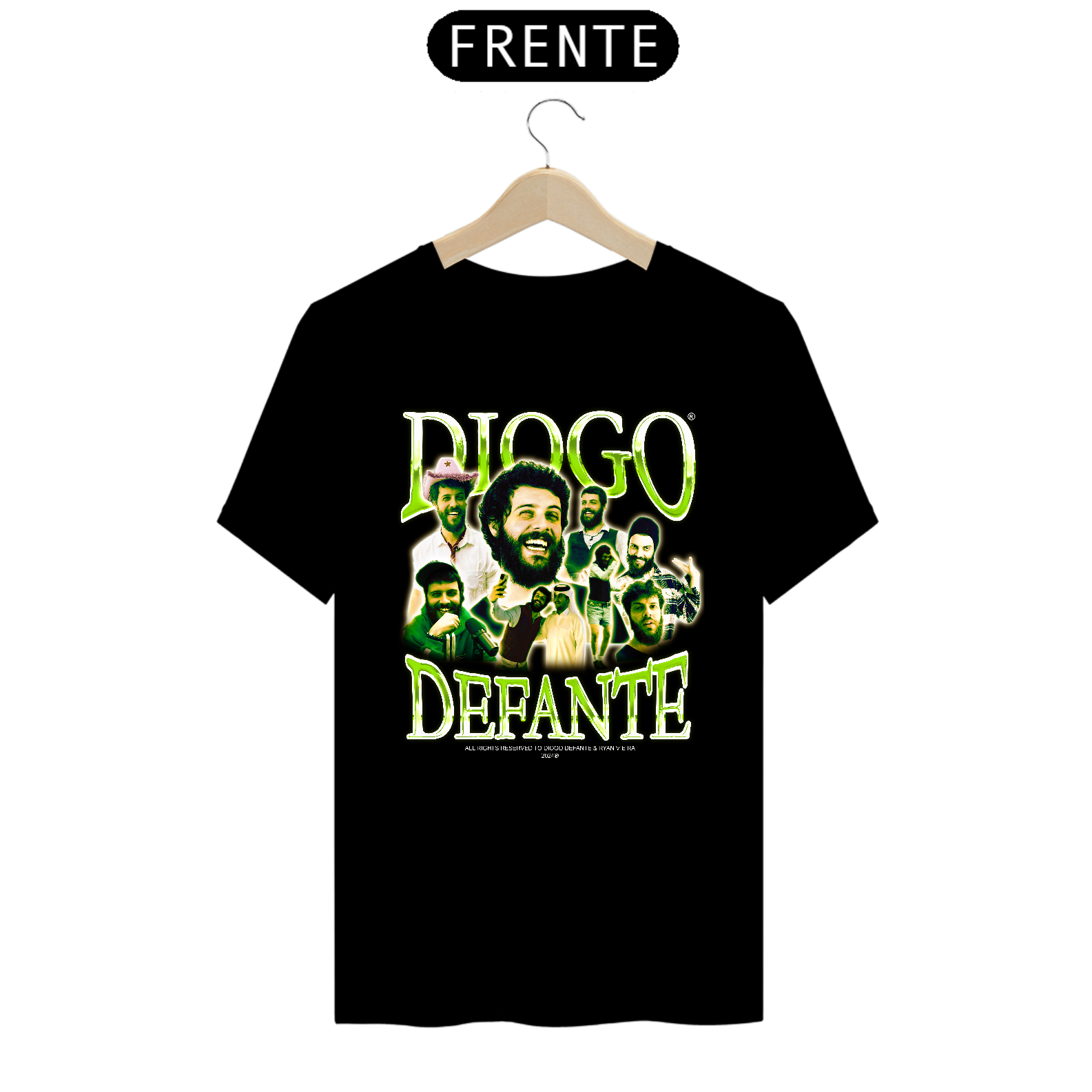 Nome do produto: DIOGO DEFANTE VINTAGE T-SHIRT