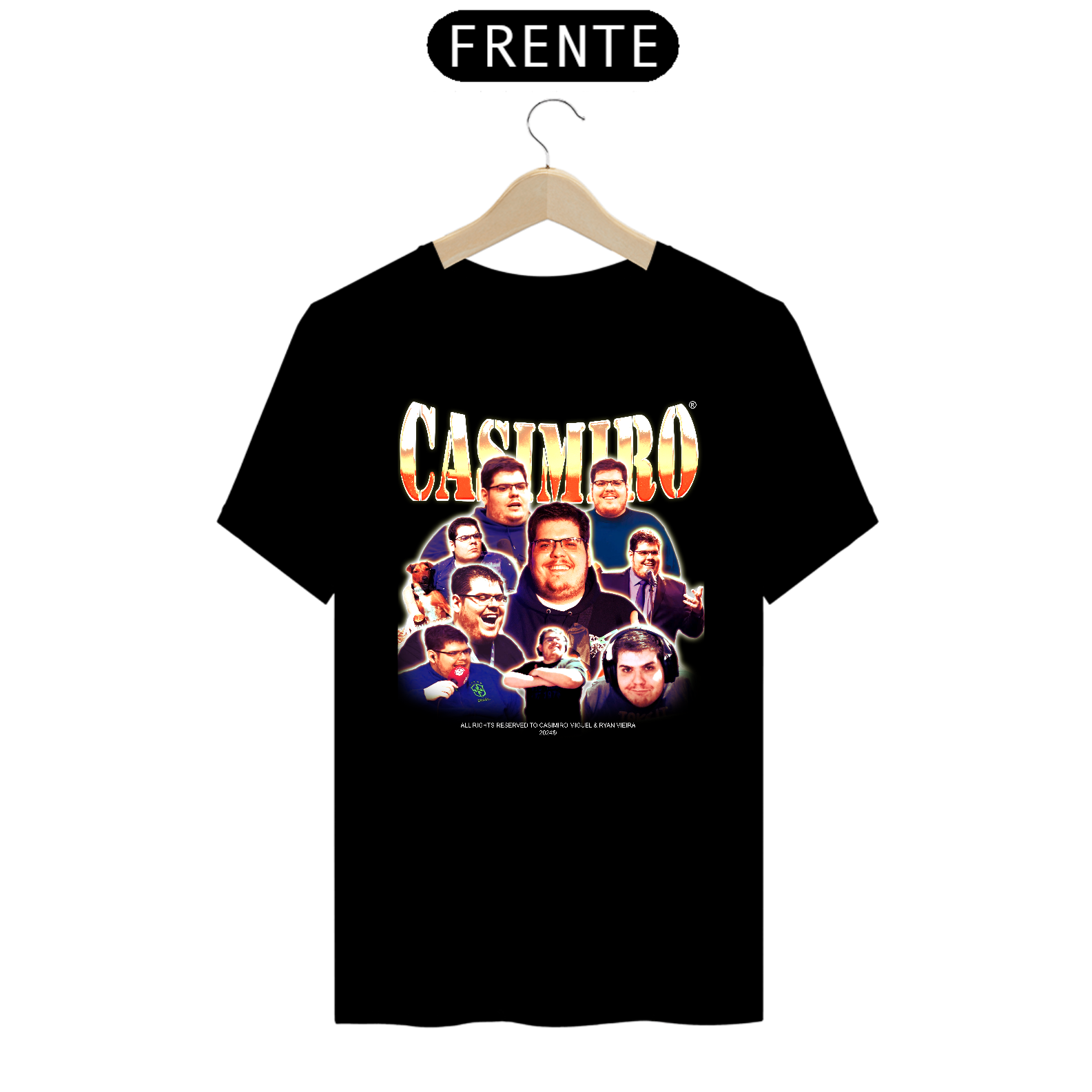 Nome do produto: CASIMIRO VINTAGE T-SHIRT