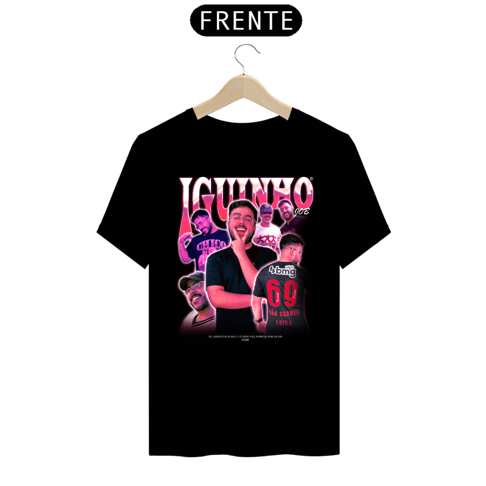 Nome do produto: IGOR JOB VINTAGE T-SHIRT
