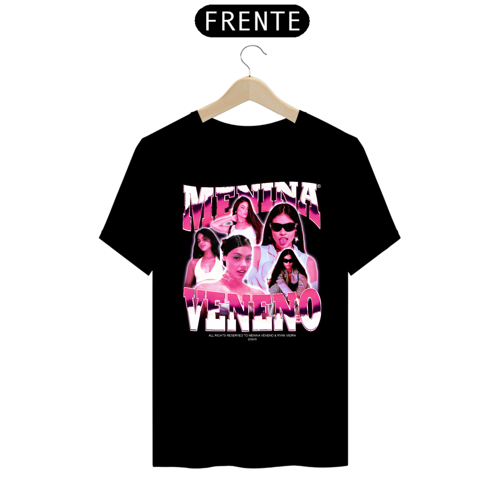 Nome do produto: MENINA VENENO VINTAGE T-SHIRT