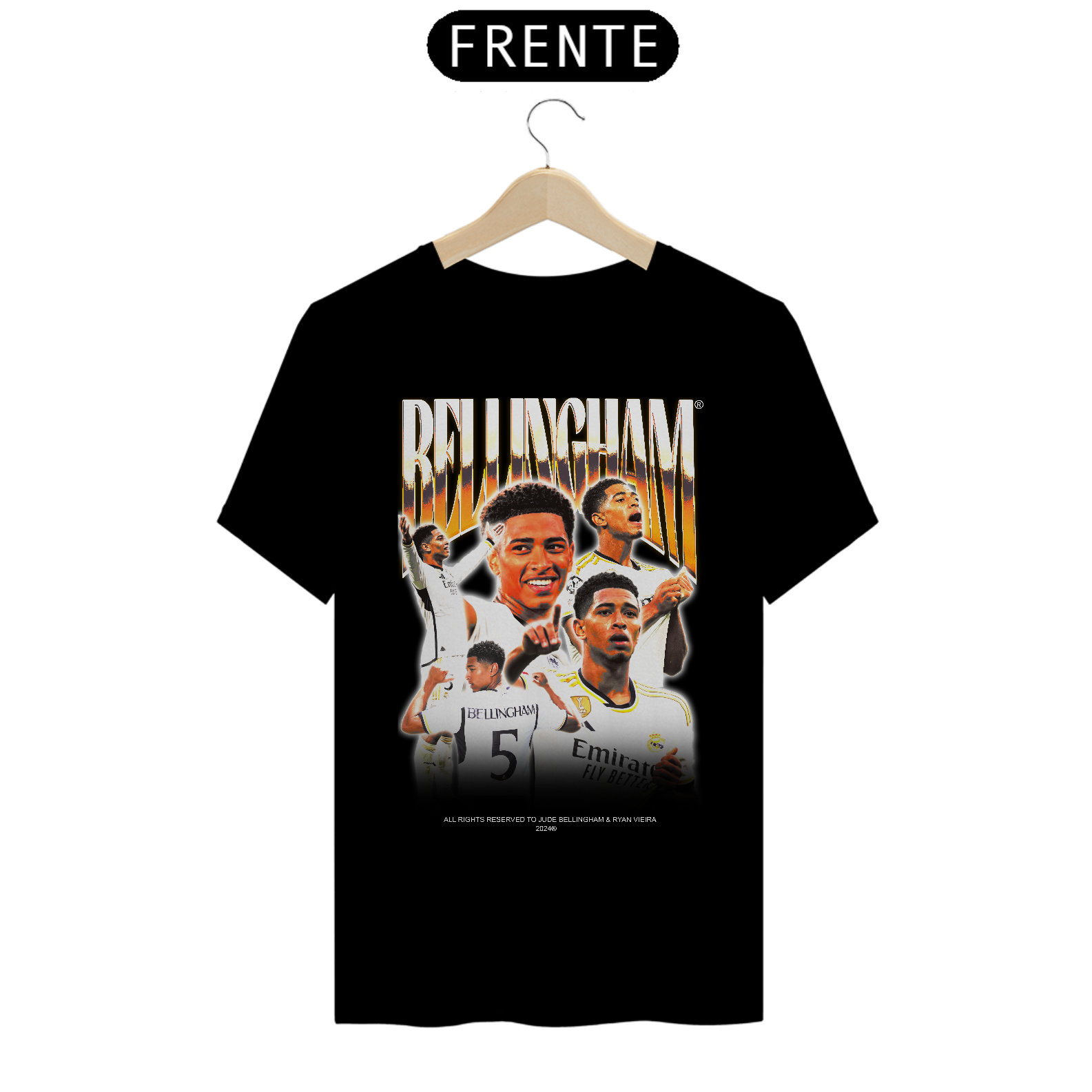 Nome do produto: JUDE BELLINGHAM VINTAGE T-SHIRT