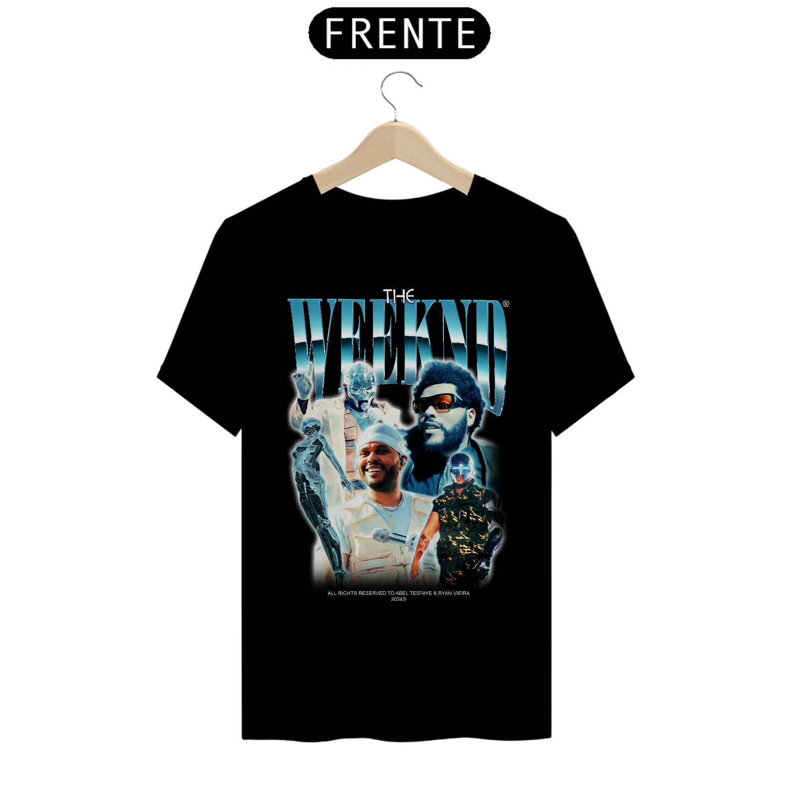Nome do produto: THE WEEKND VINTAGE T-SHIRT