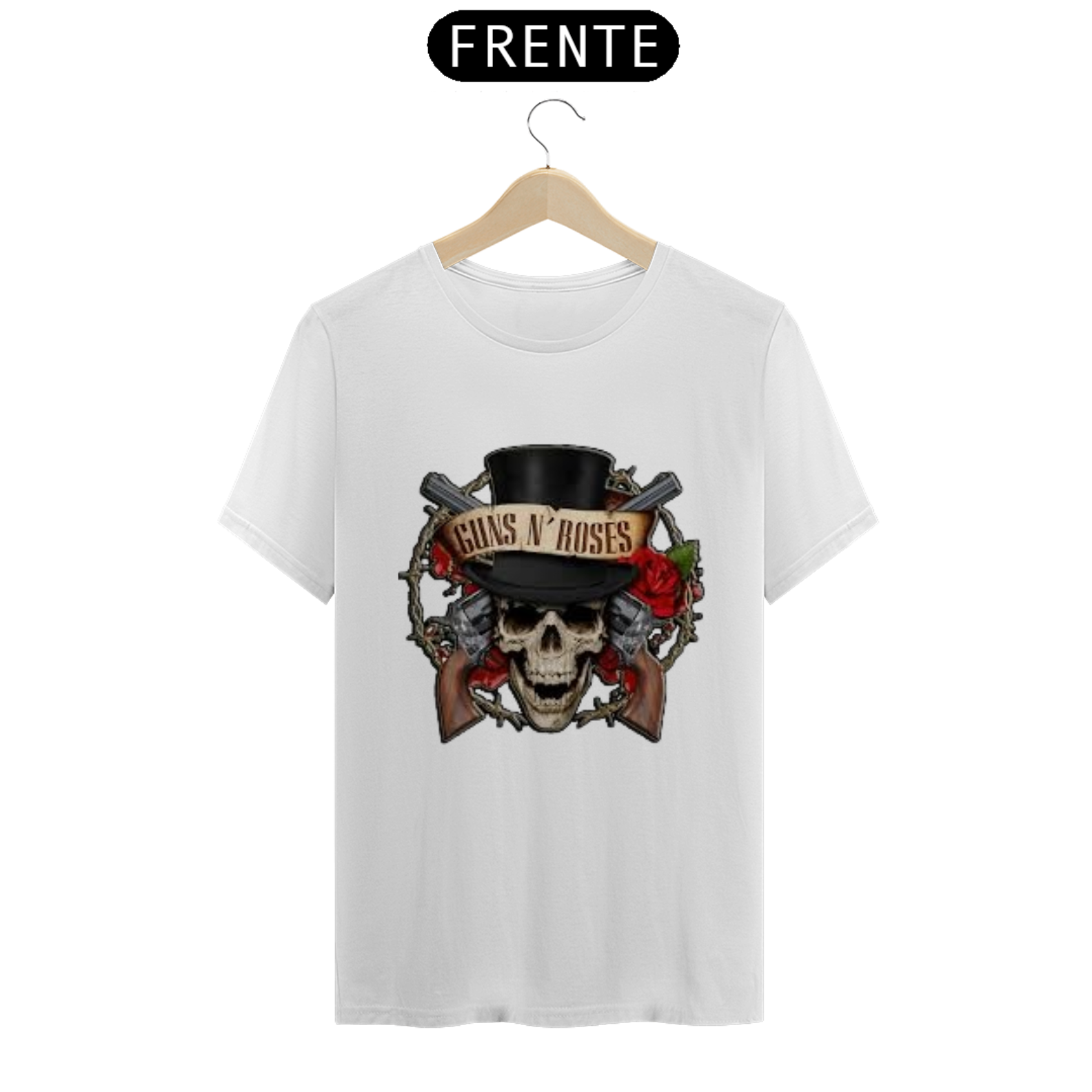 Nome do produto: T-Shirt Guns N Roses