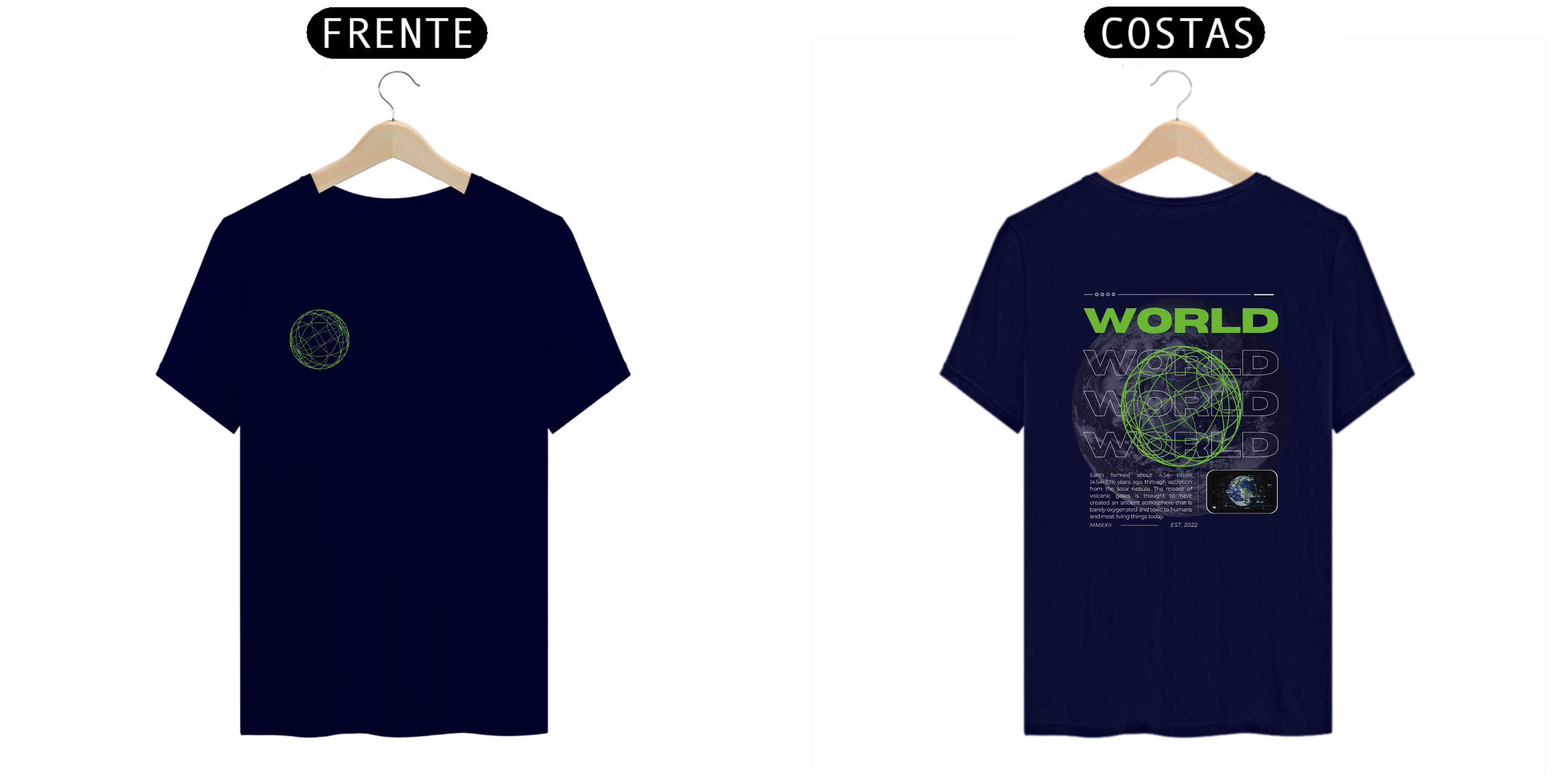Nome do produto: Camiseta World - T-Shirt