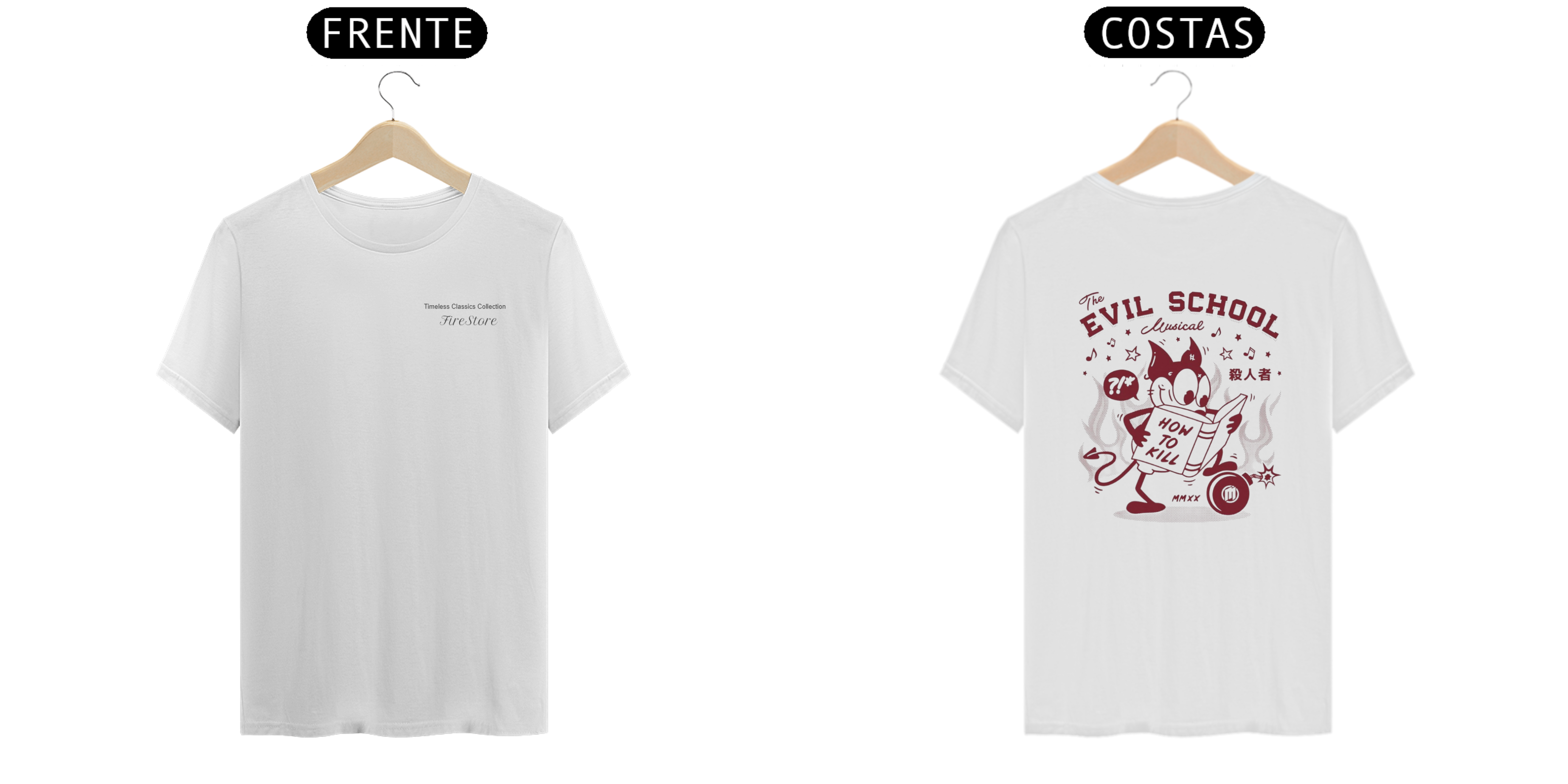 Nome do produto: Camiseta Coleçao Timeless Classics Collection - FireStore