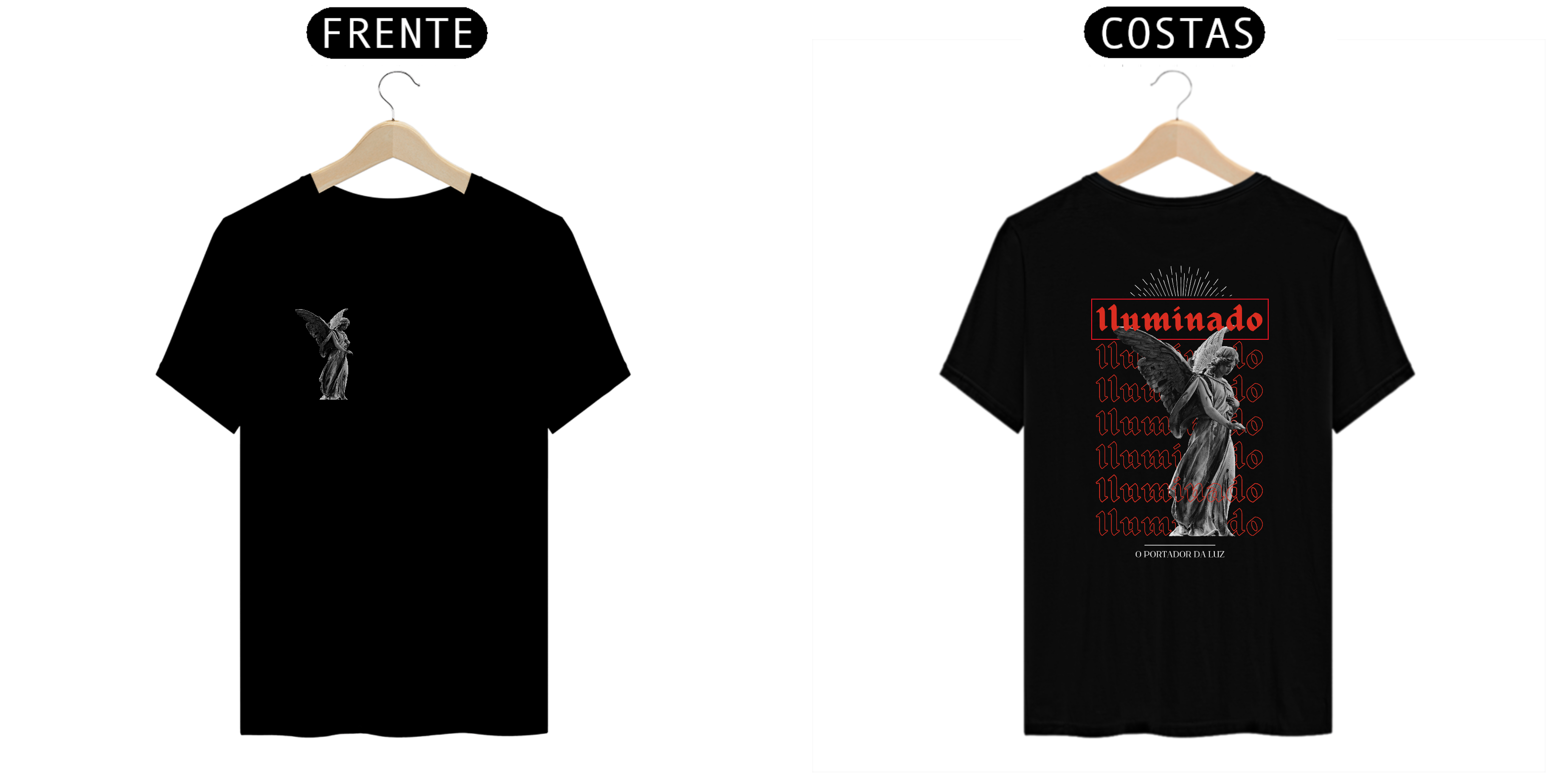 Nome do produto: Camiseta Iluminado - T-Shirt