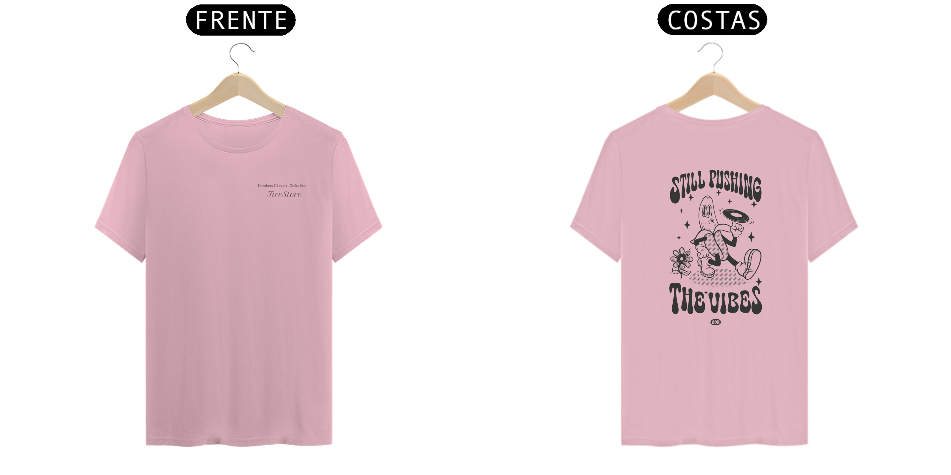 Nome do produto: Camiseta Coleção Timeless Classics Collection - FireStore