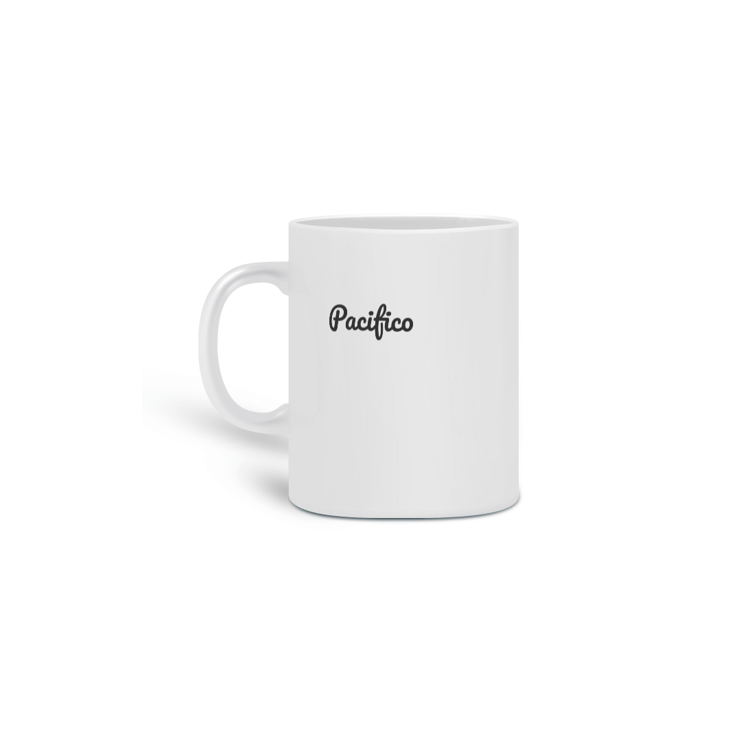 Nome do produto: Caneca Branca Pacifico