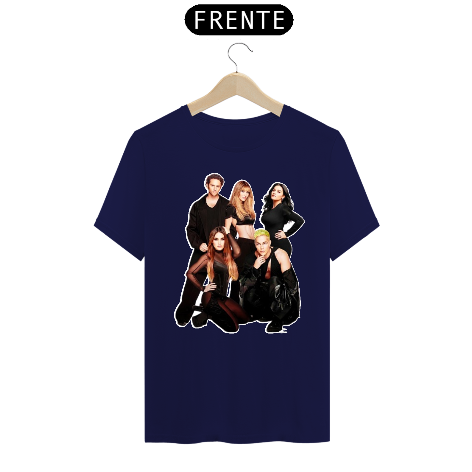 Nome do produto: Camiseta RBD Rebelde - Tour Y Soy Rebelde