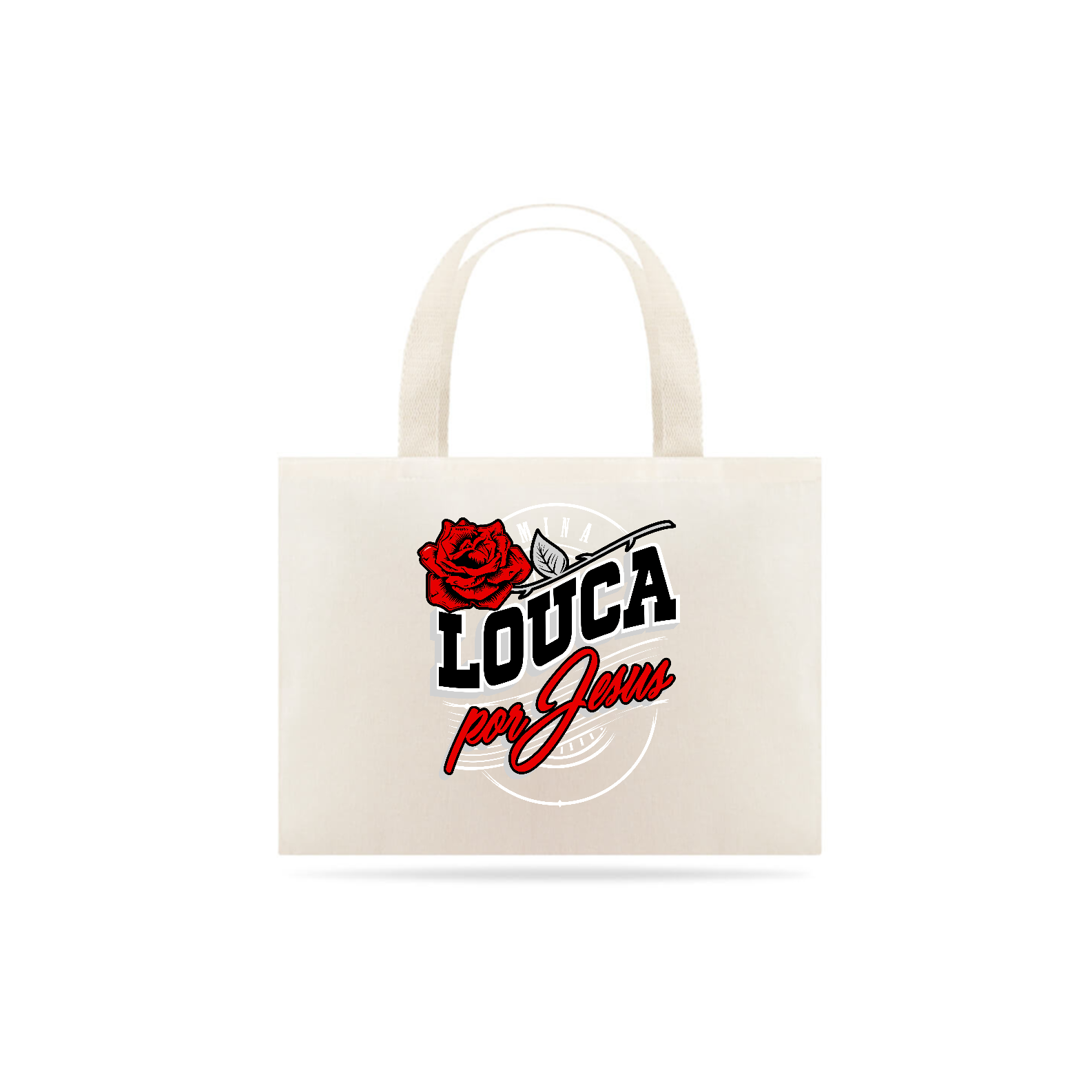 Nome do produto: Bag - Mina Louca por Jesus