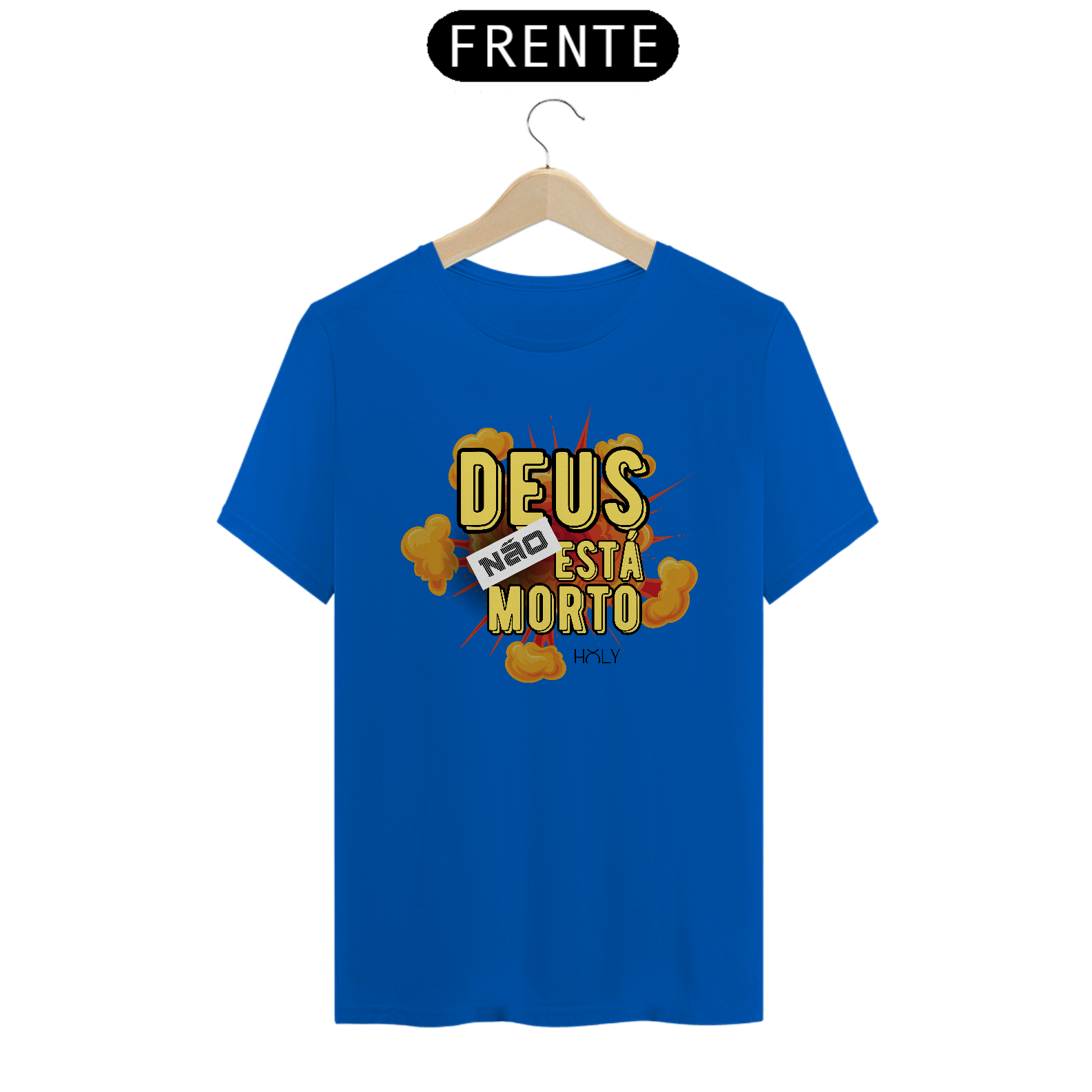 Nome do produto: Camiseta DEUS NÃO ESTÁ MORTO