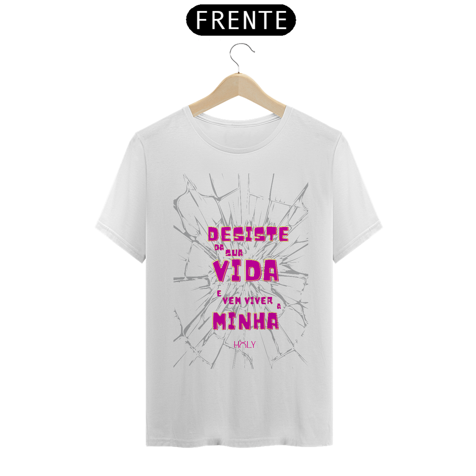 Nome do produto: Camiseta Desiste