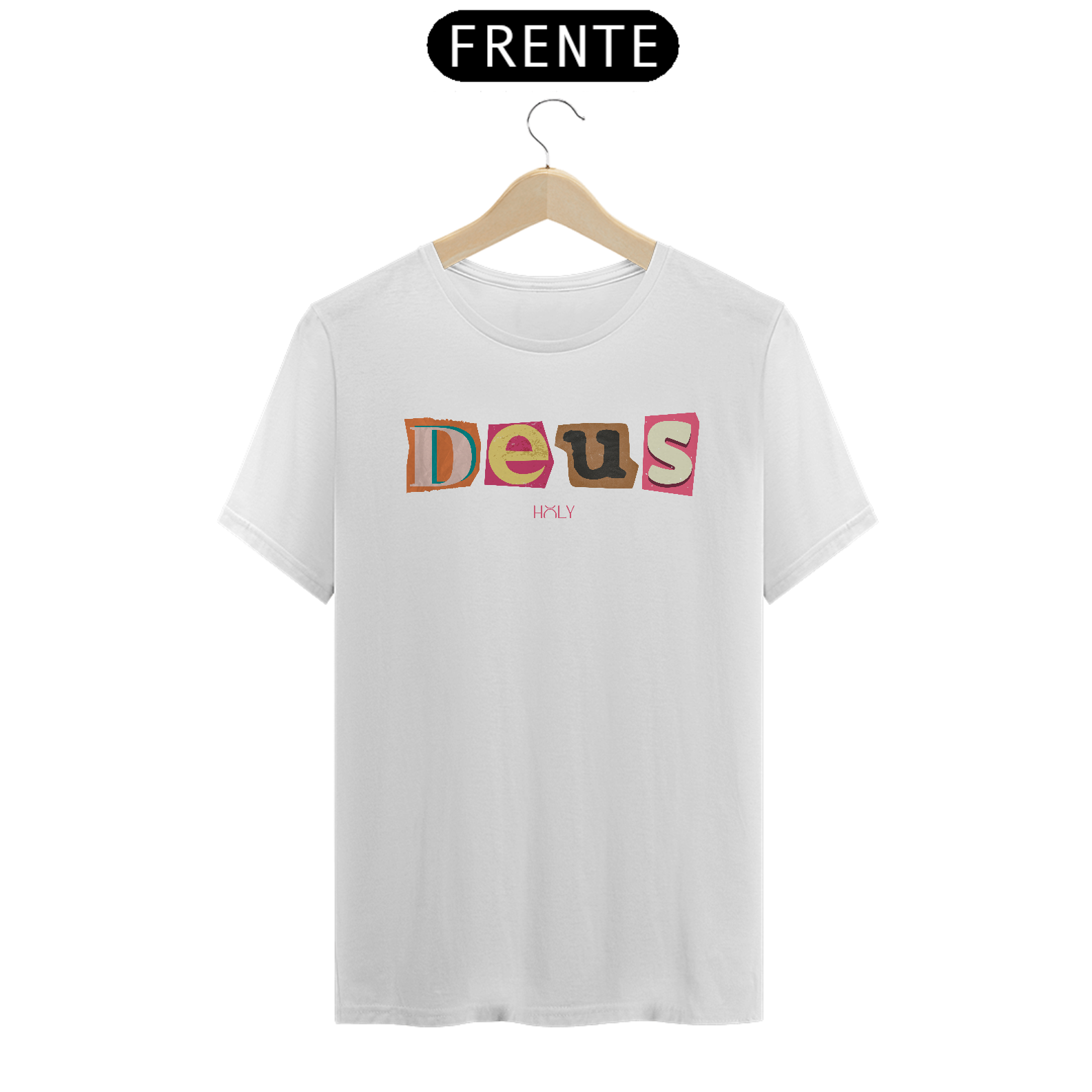 Nome do produto: Camiseta DEUS