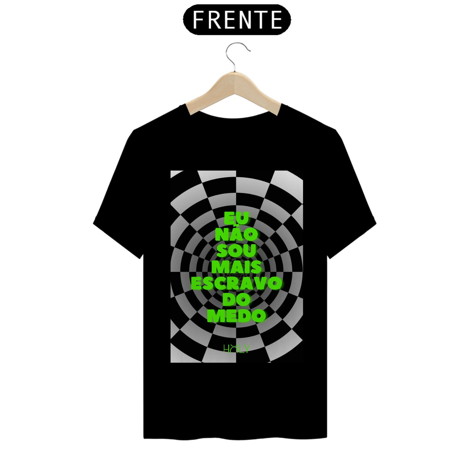 Nome do produto: Camiseta Escravo do medo