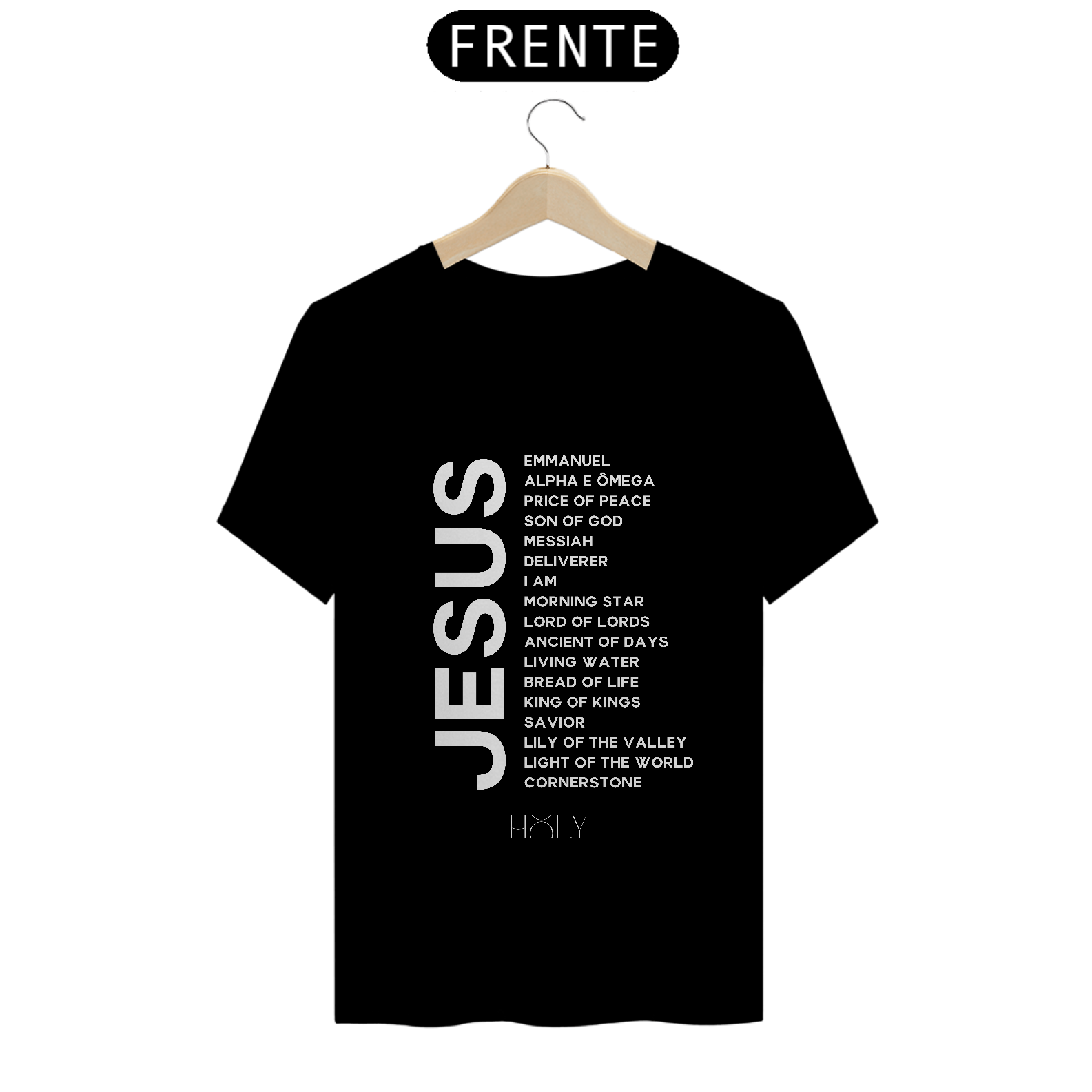 Nome do produto: Camiseta JESUS É