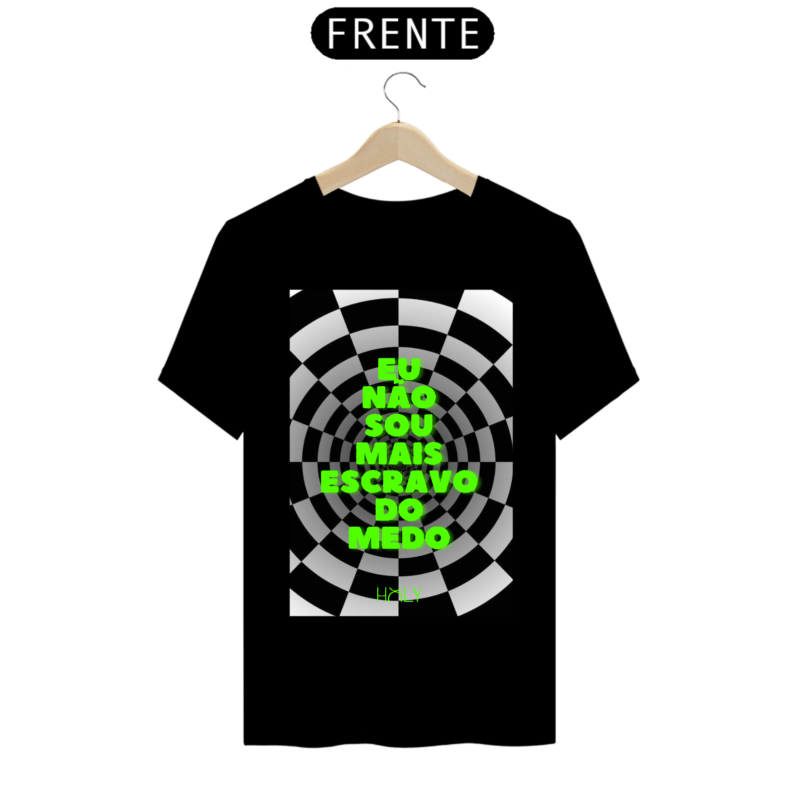 Nome do produto: Camiseta escravo do medo