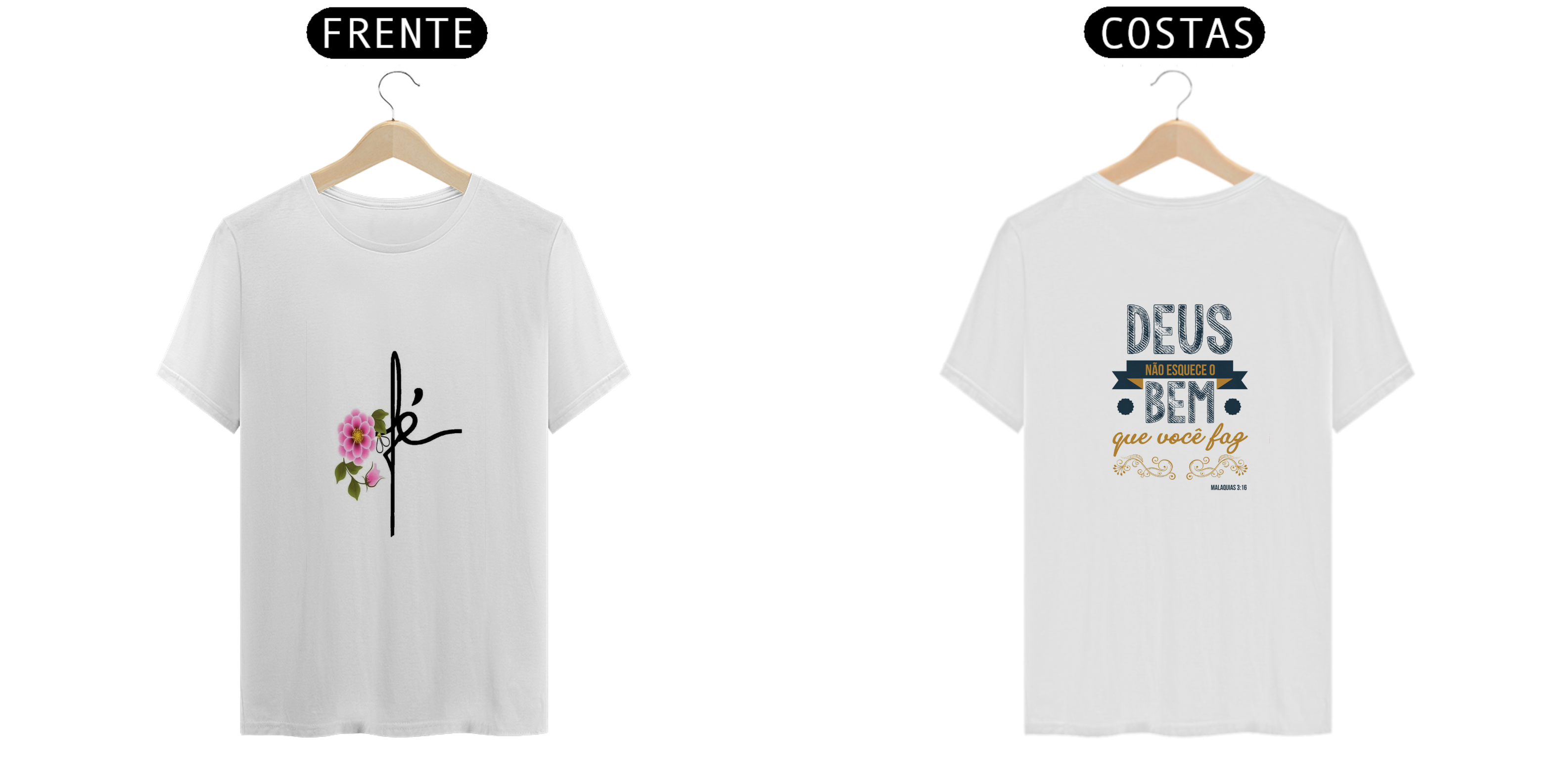 Nome do produto: Camisa fé 