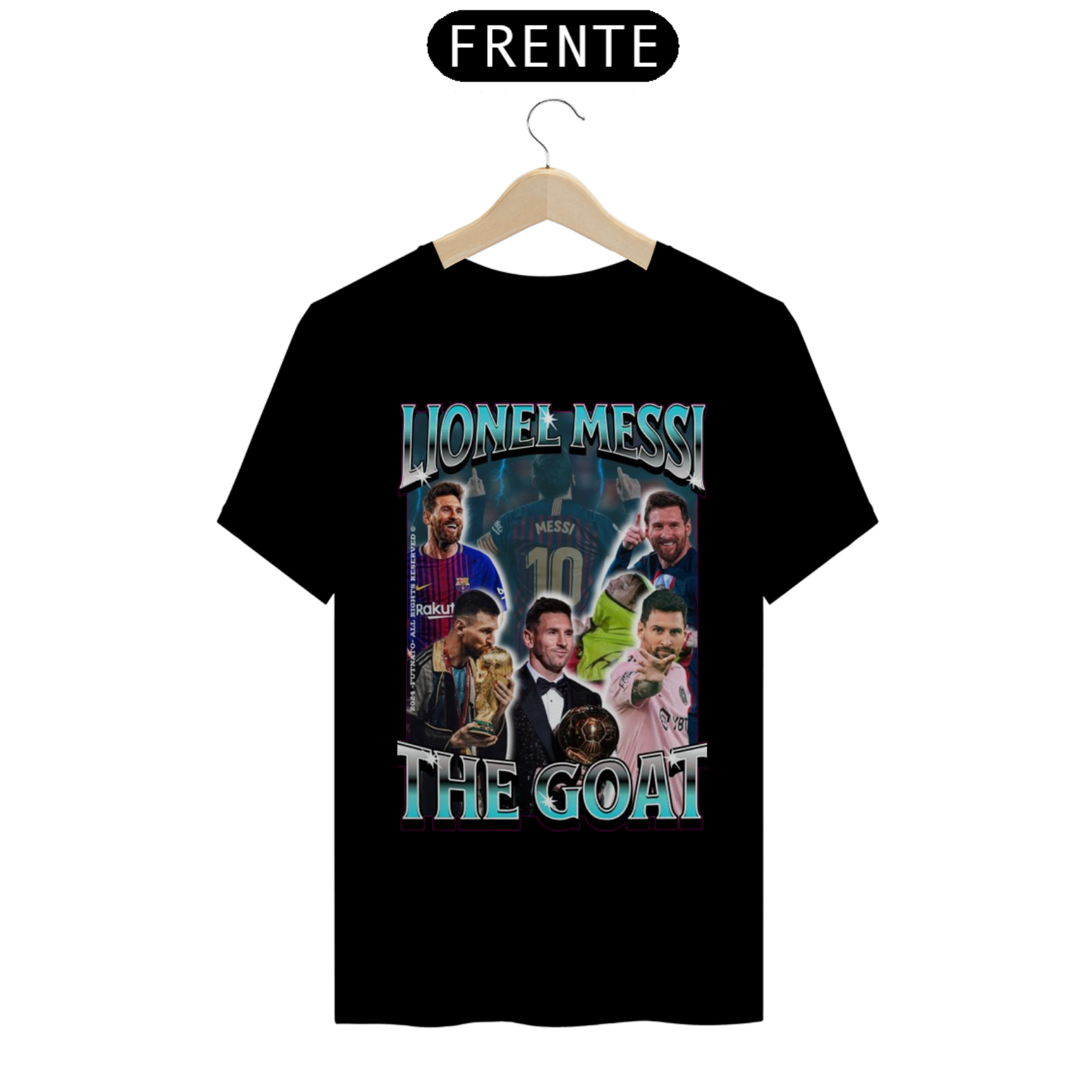 Nome do produto: Camisa Lionel Messi The GOAT - Messi