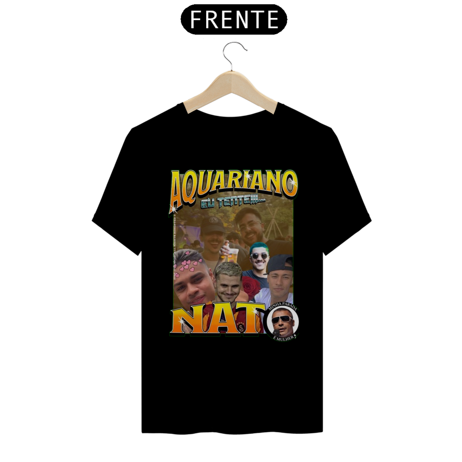 Nome do produto: Camisa Aquariano Nato - Aquarianos