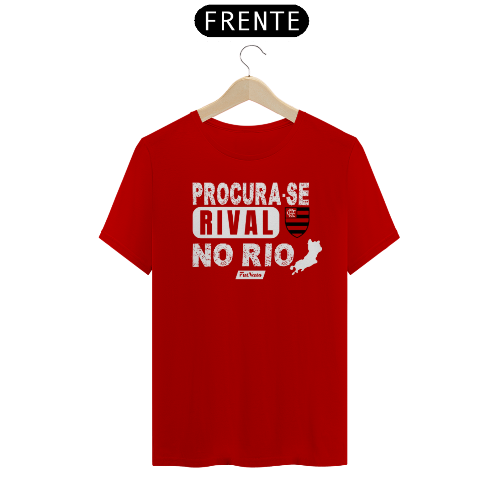 Nome do produto: Camisa Procura-Se Rival - Flamengo