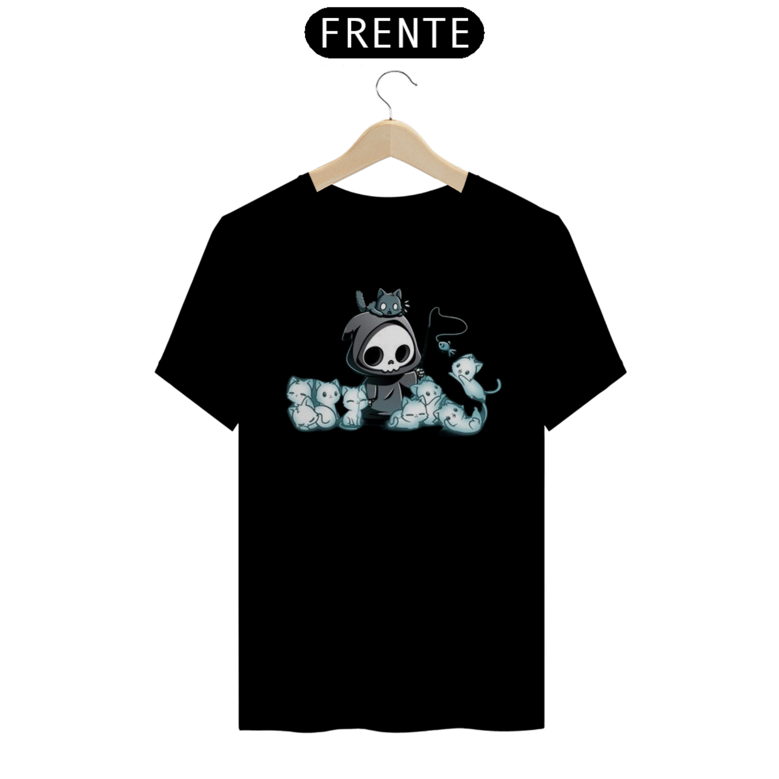 Nome do produto: camisa fantasmas gatos
