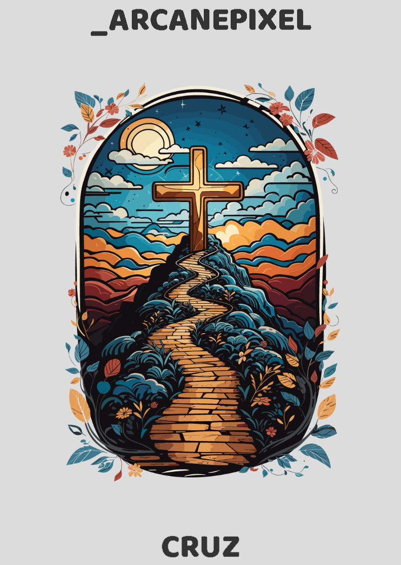 Nome do produto: POSTER INDIVIDUALIZADADO - CRUZ