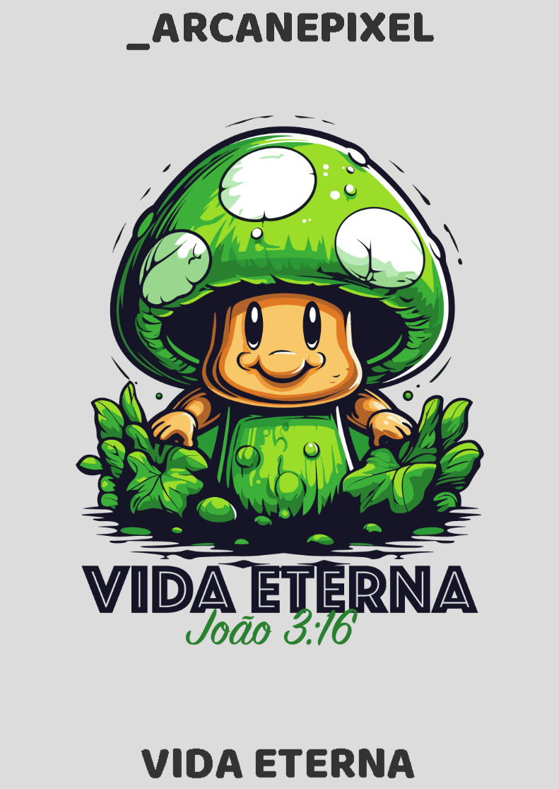 Nome do produto: POSTER INDIVIDUALIZADADO - VIDA ETERNA