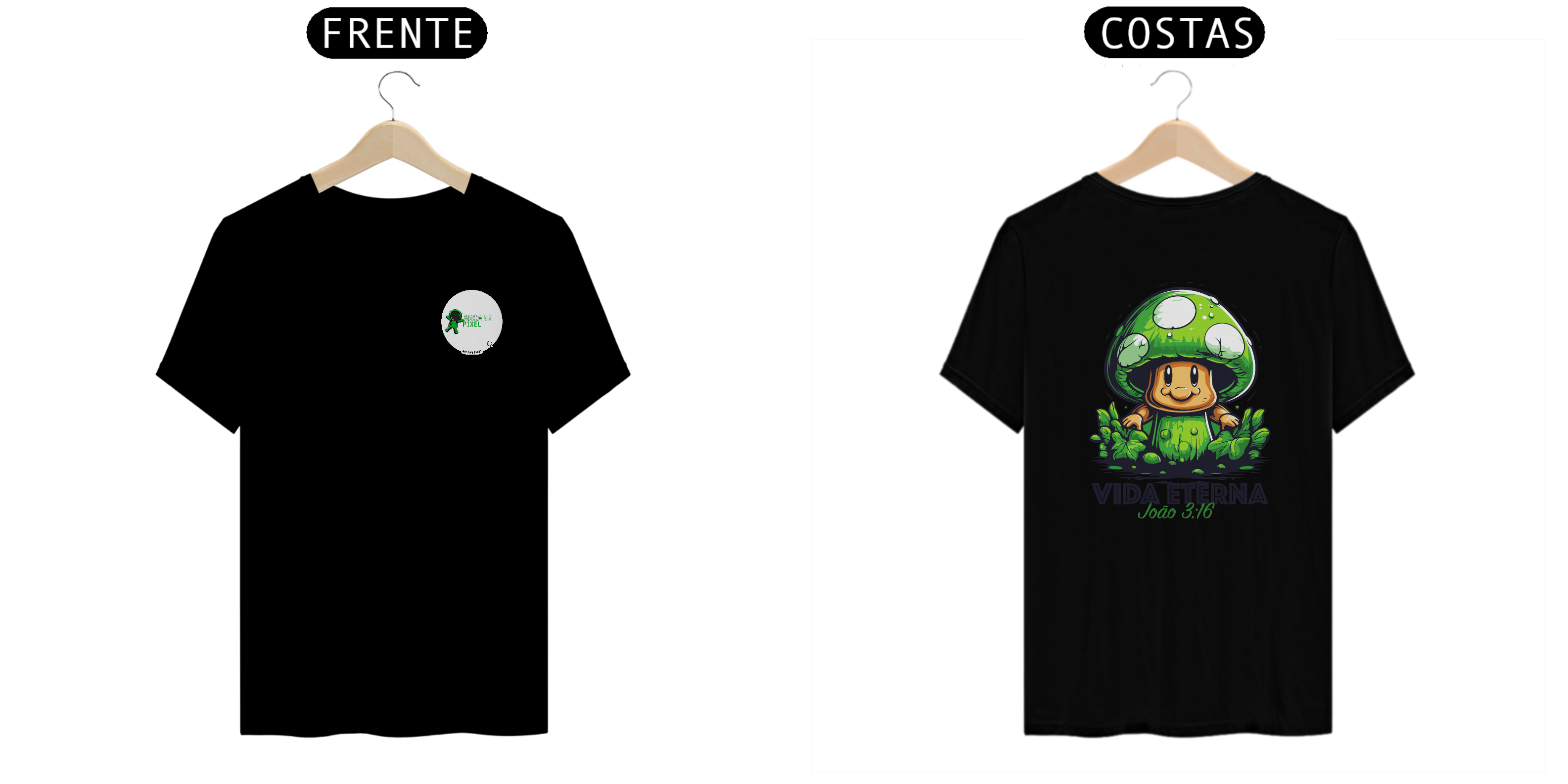 Nome do produto: CAMISETA T-SHIRT STANDARD - VIDA ETERNA