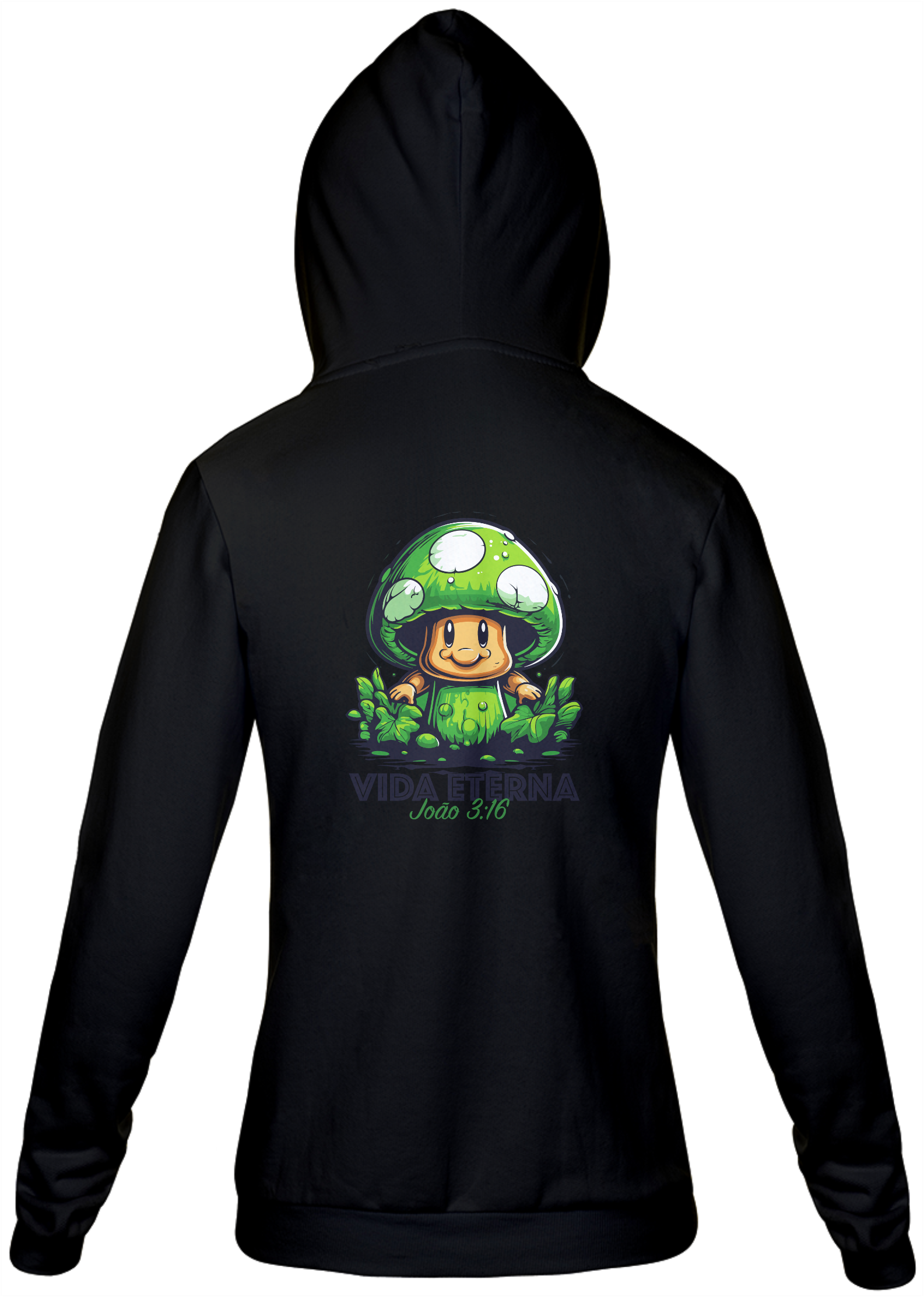 Nome do produto: MOLETOM ZÍPER- VIDA ETERNA