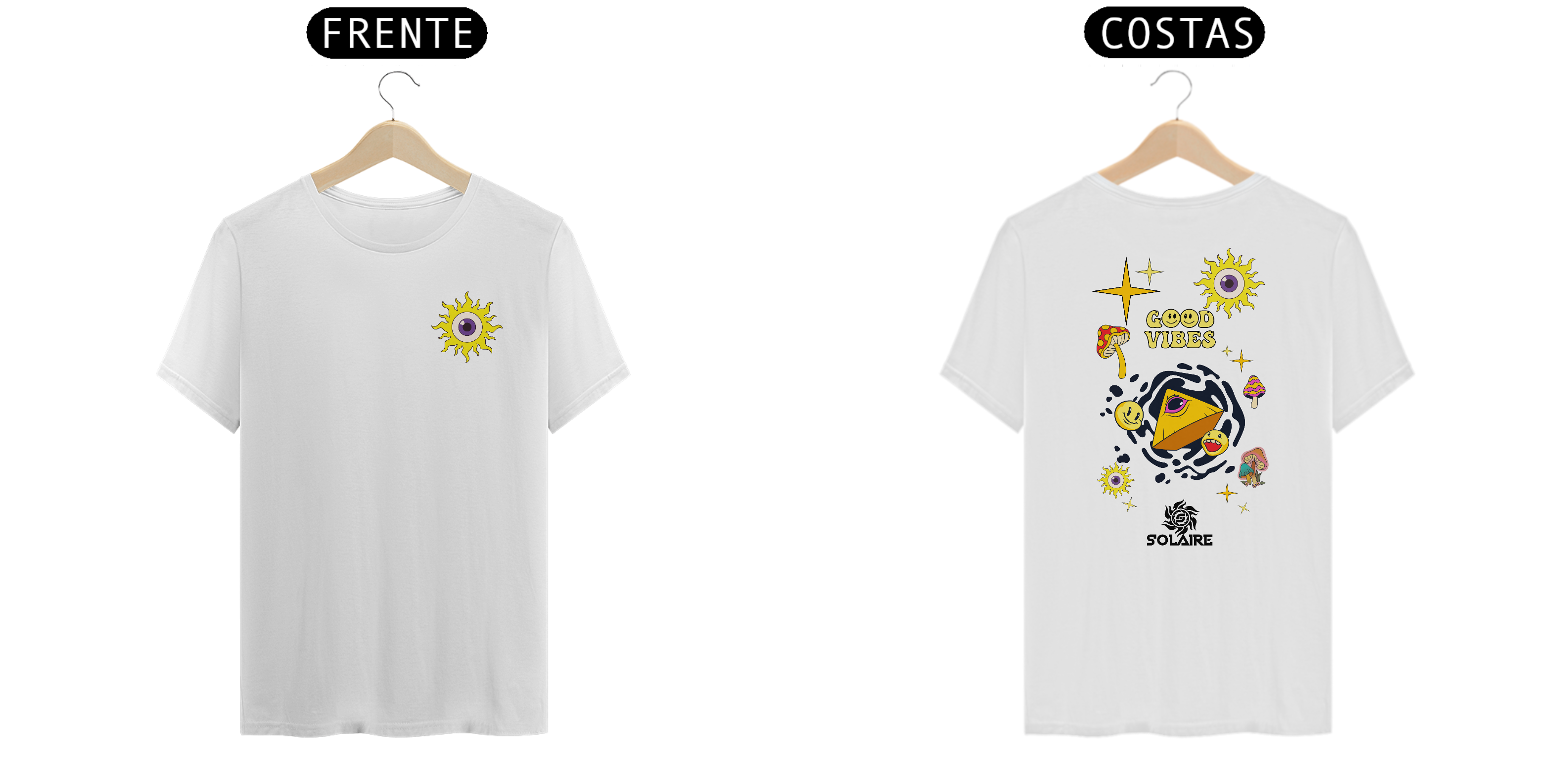 Nome do produto: Camisa Good Vibes Solaire
